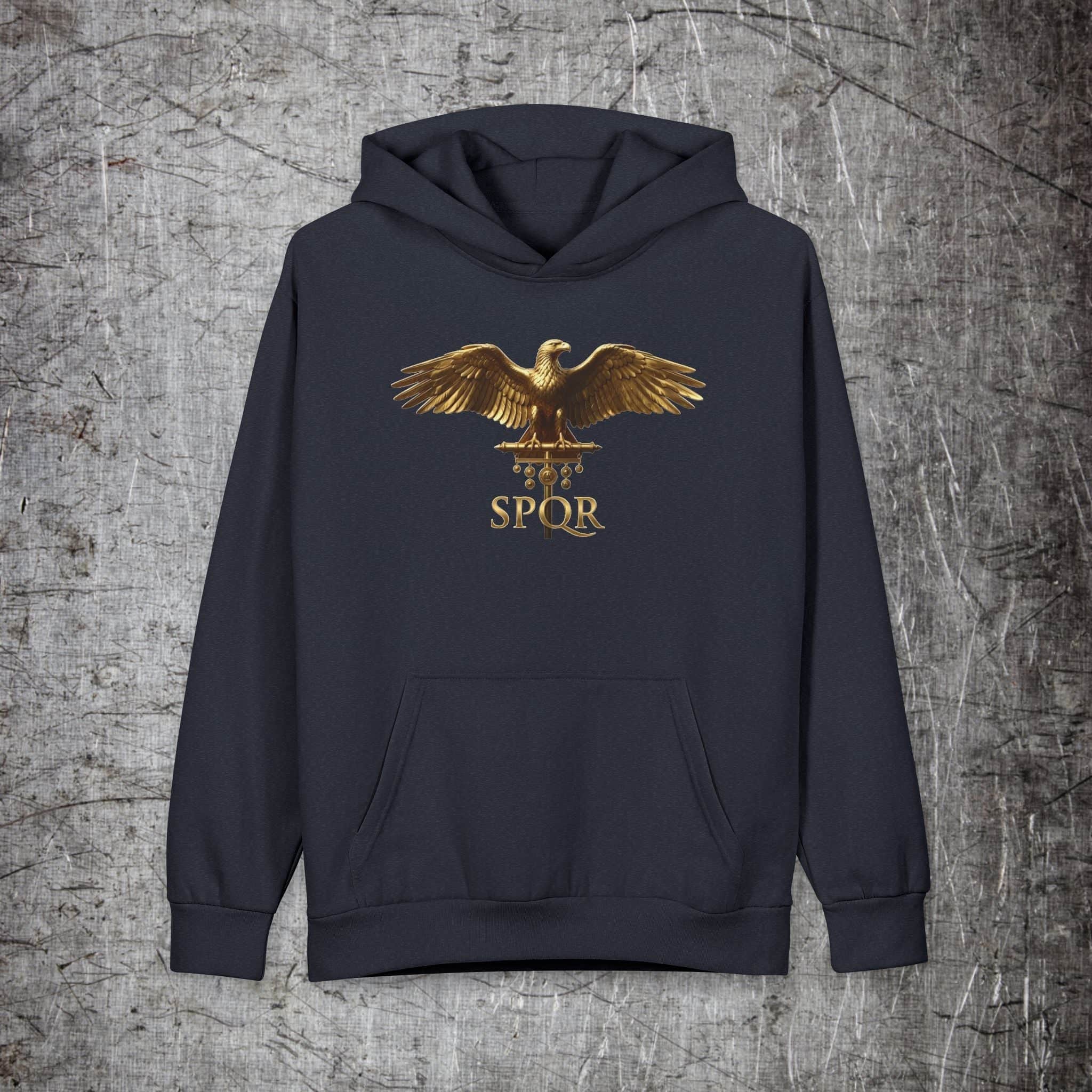 Iron Heritage Hoodie S / Navy The Aquila Hoodie
