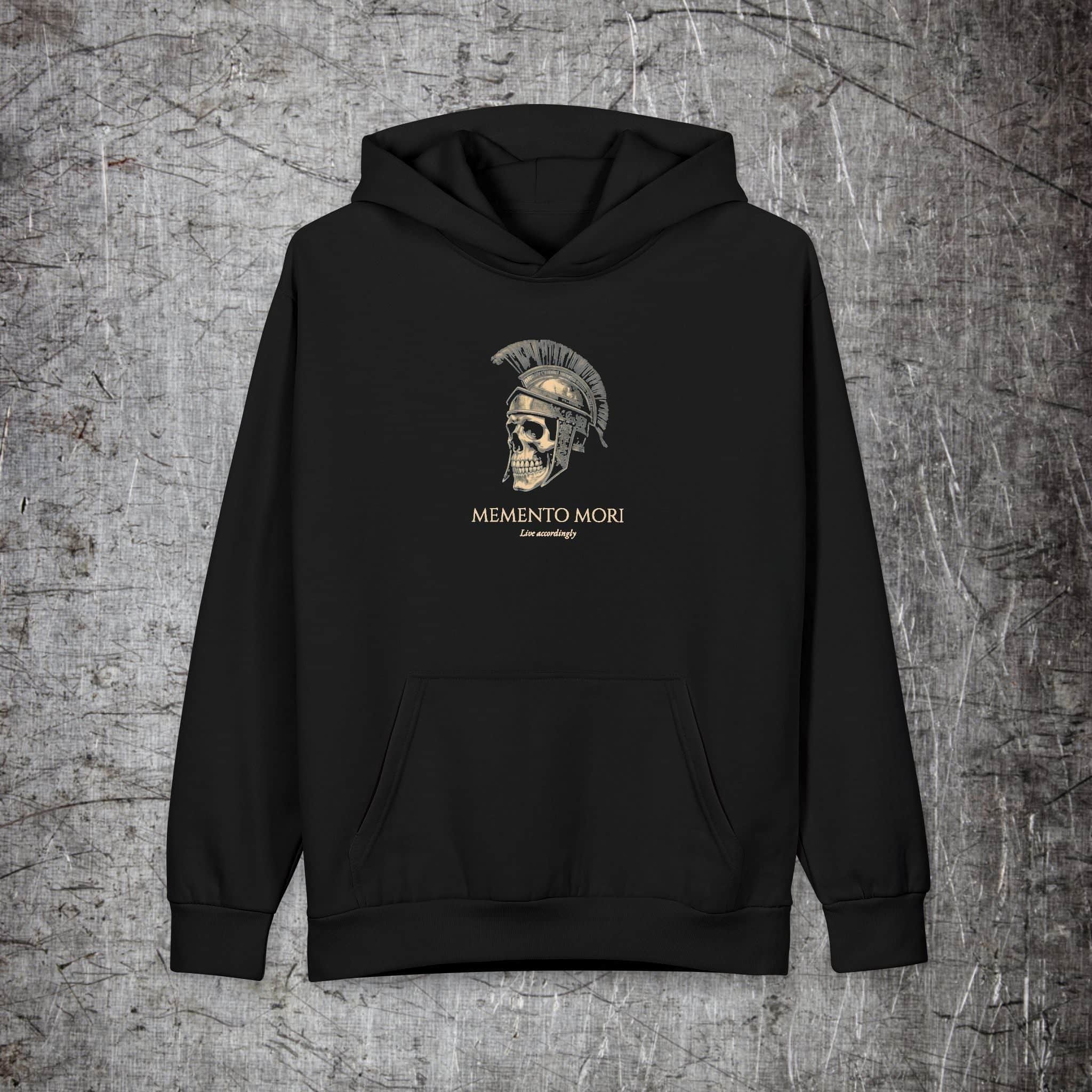 Iron Heritage Hoodie XS / Black MEMENTO MORI — Live Accordingly Hoodie