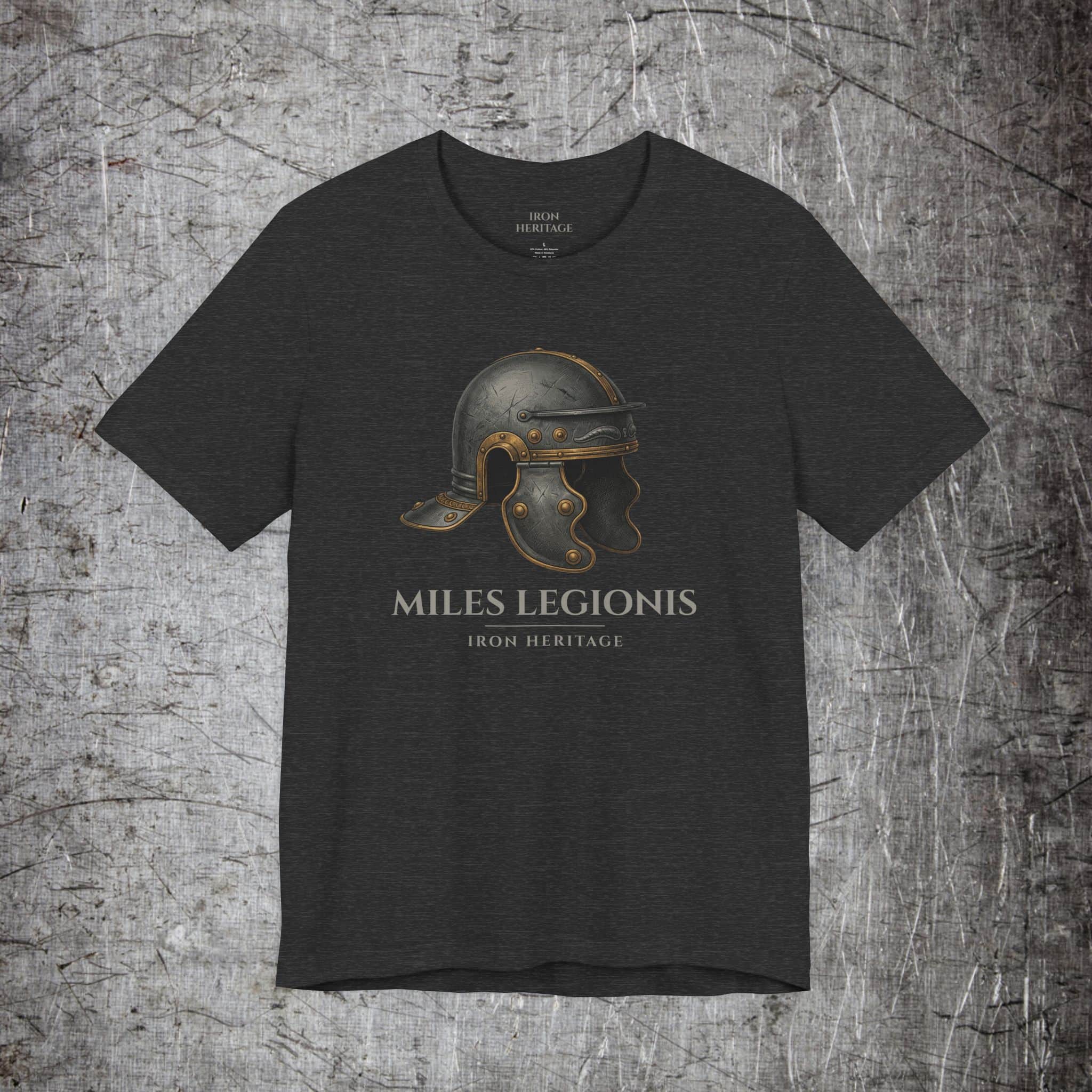 Iron Heritage T-Shirt Dark Grey Heather / S Miles Legionis T-Shirt