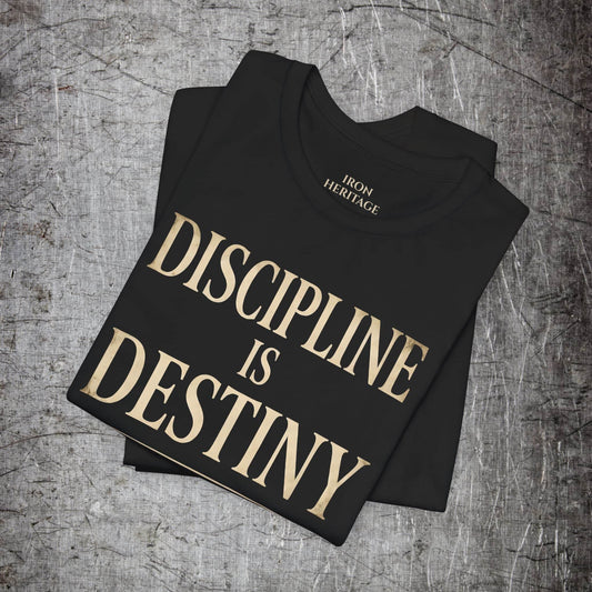 Iron Heritage T-Shirt Discipline Is Destiny T‑Shirt