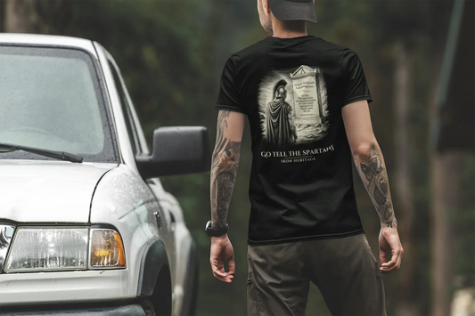 Iron Heritage T-Shirt Go Tell The Spartans T-Shirt