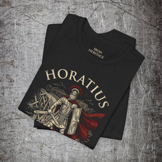 Iron Heritage T-Shirt Horatius Roman Warrior T-Shirt