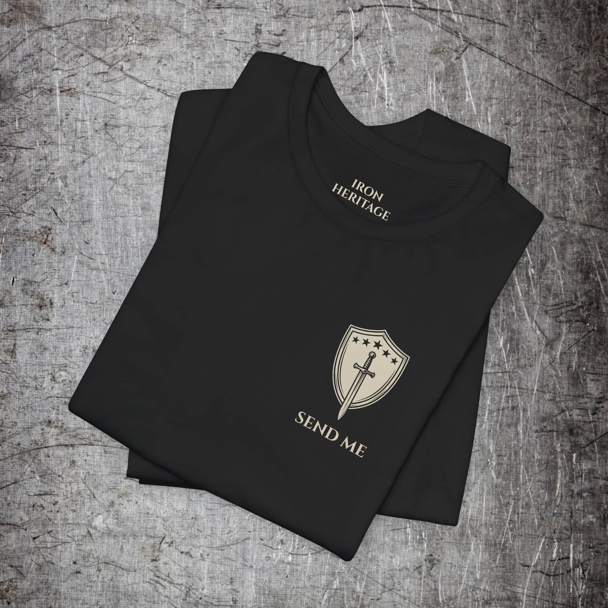 Iron Heritage T-Shirt Isaiah 6:8 T-Shirt