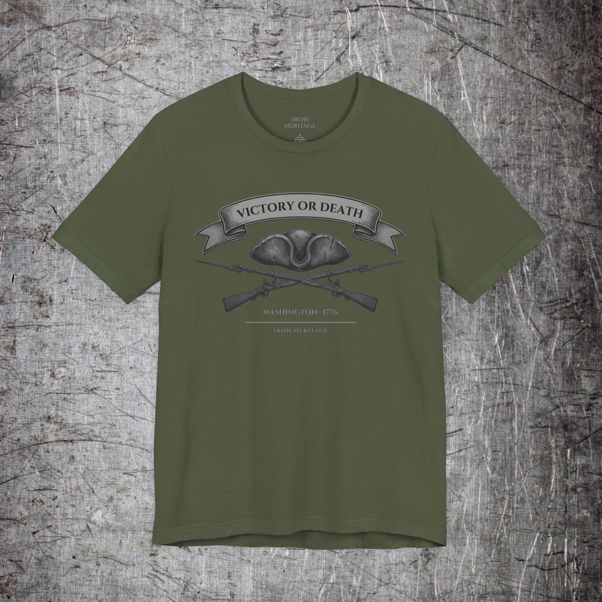 Iron Heritage T-Shirt Military Green / S Victory or Death T-Shirt