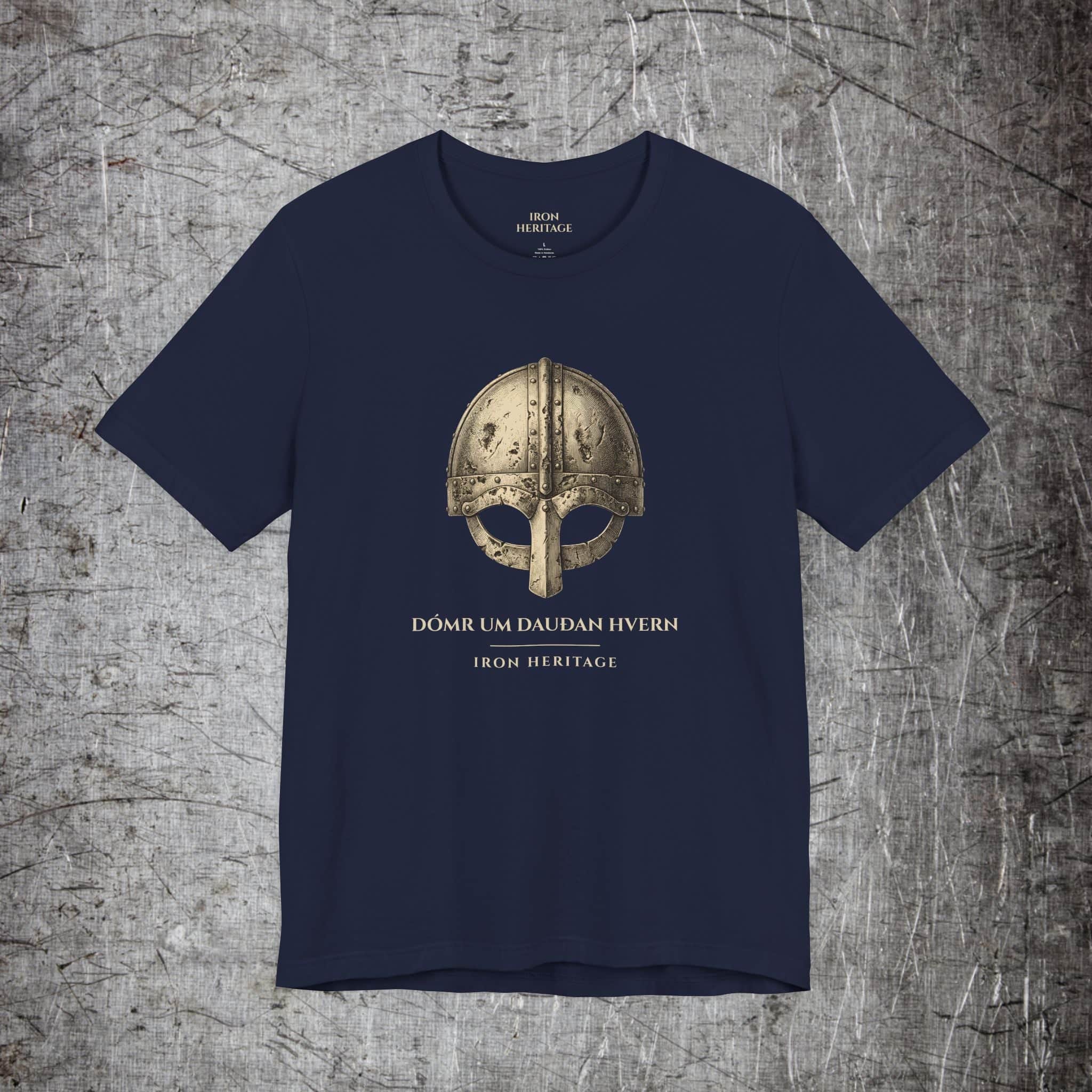 Iron Heritage T-Shirt Navy / S DOMR Viking T-Shirt