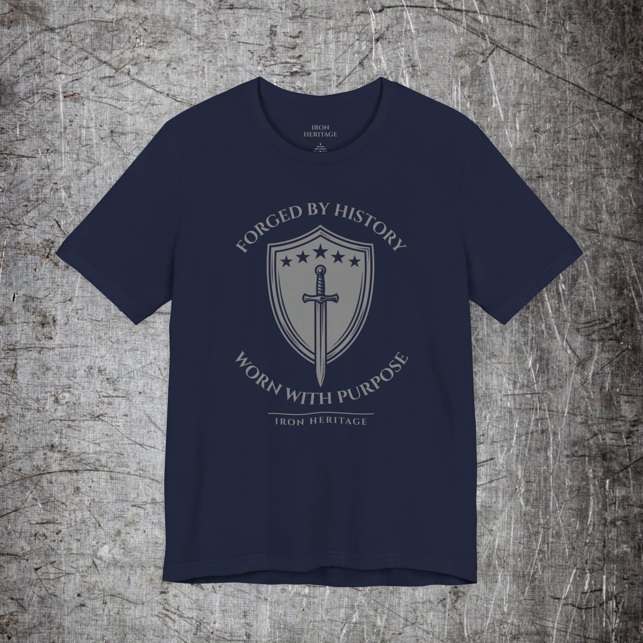 Iron Heritage T-Shirt Navy / S The Foundry Seal T-Shirt
