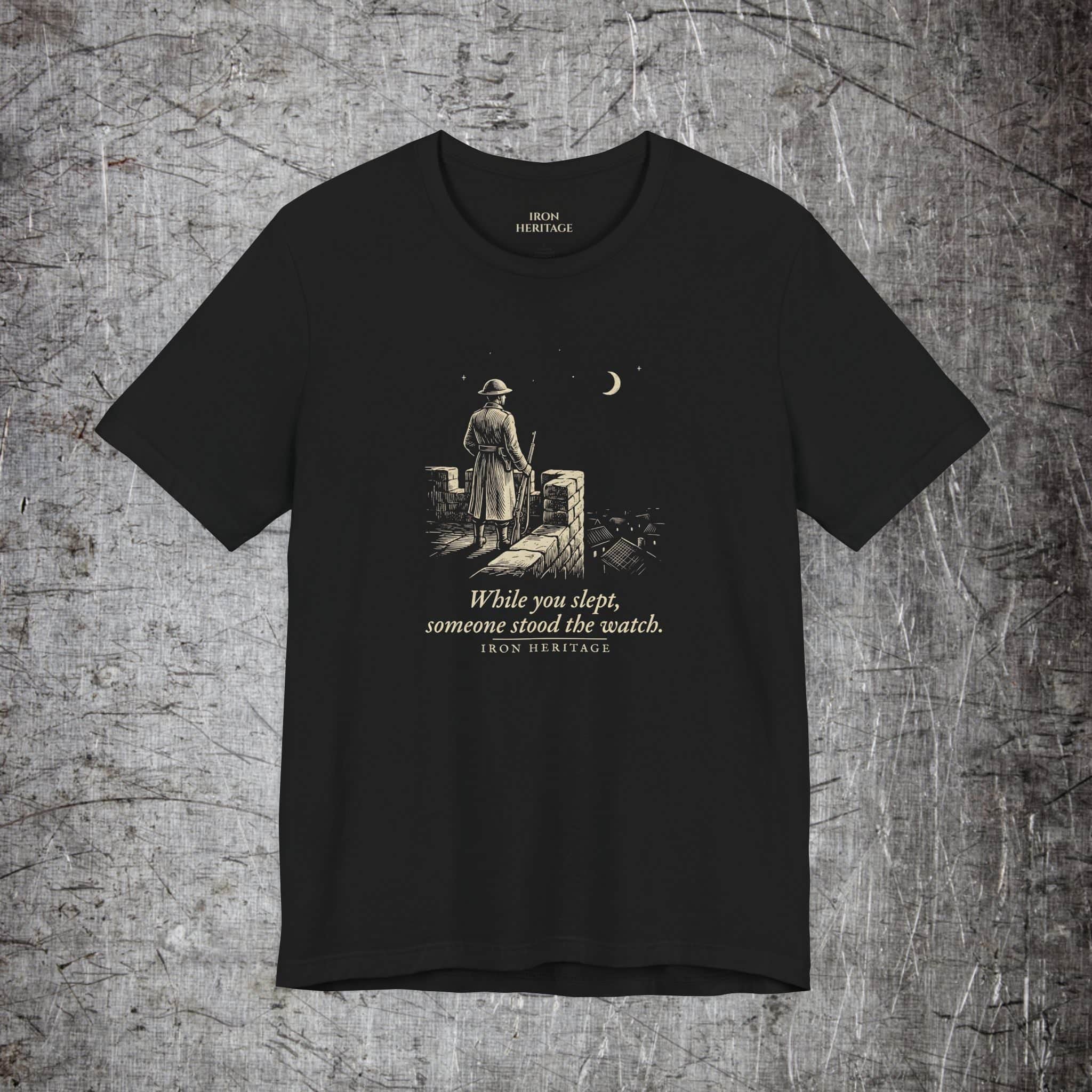 Iron Heritage T-Shirt S / Black The Long Watch T-Shirt