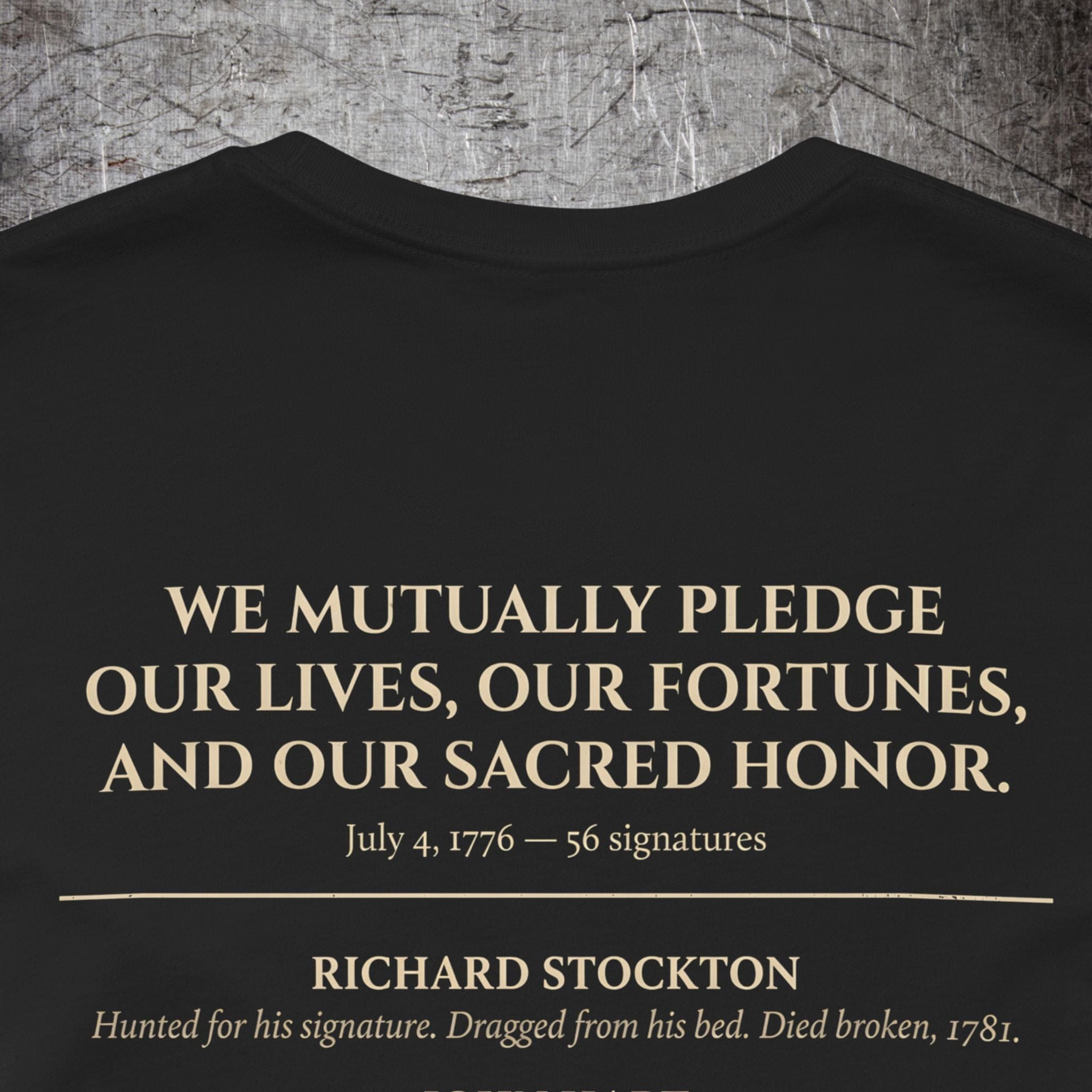 Iron Heritage T-Shirt Sacred Honor T‑Shirt