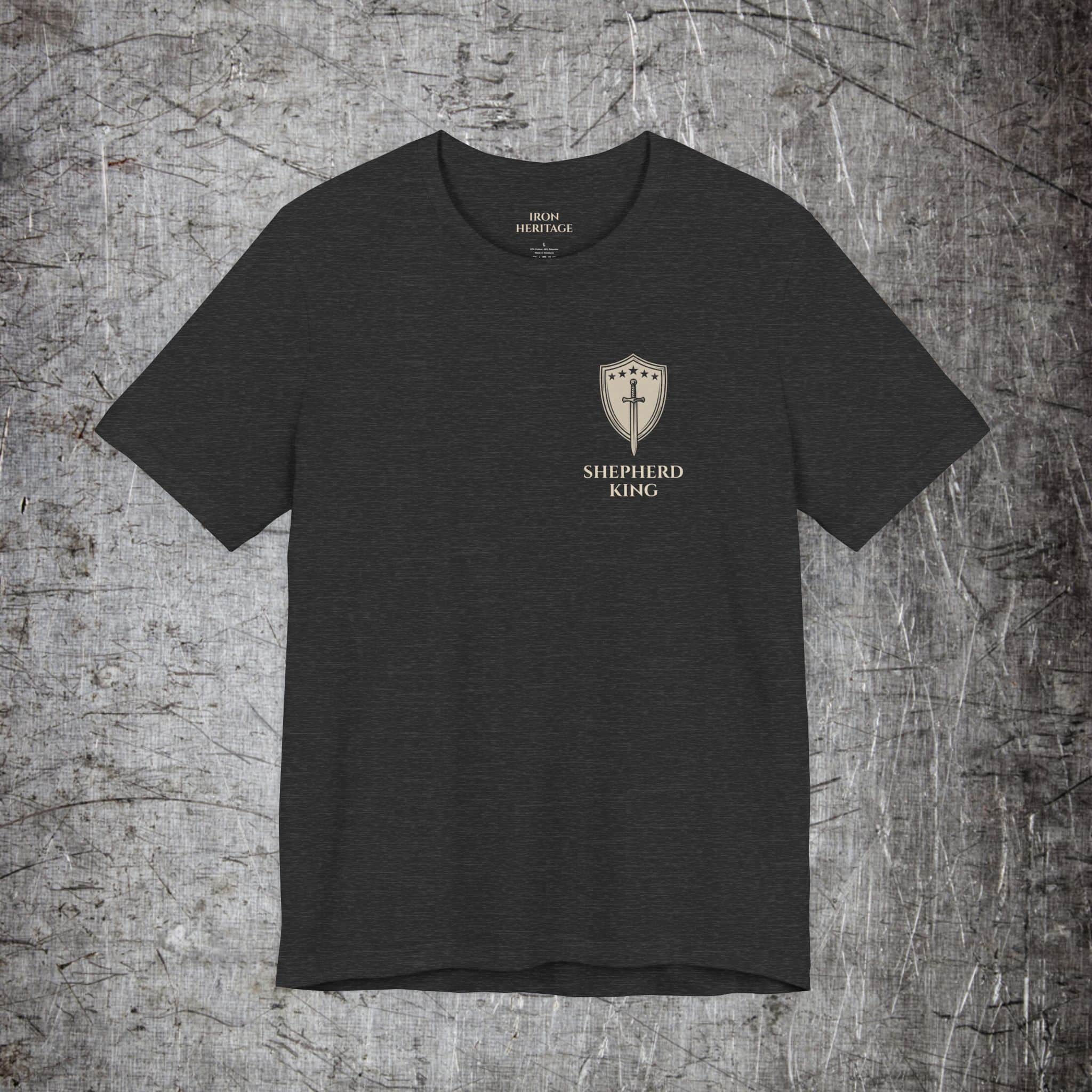 Iron Heritage T-Shirt Shepherd King — David and Goliath T-Shirt