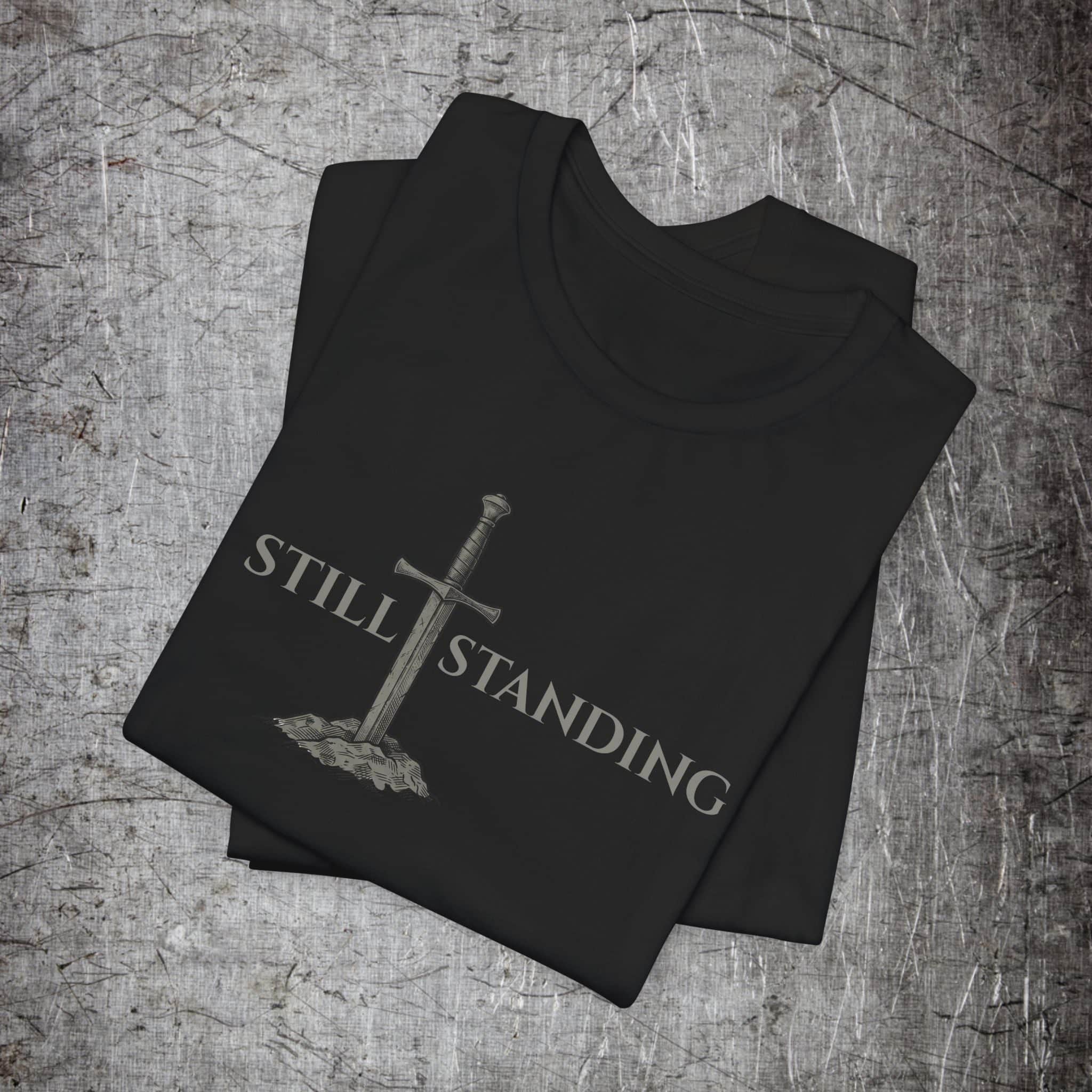 Iron Heritage T-Shirt Still Standing Sword T‑Shirt