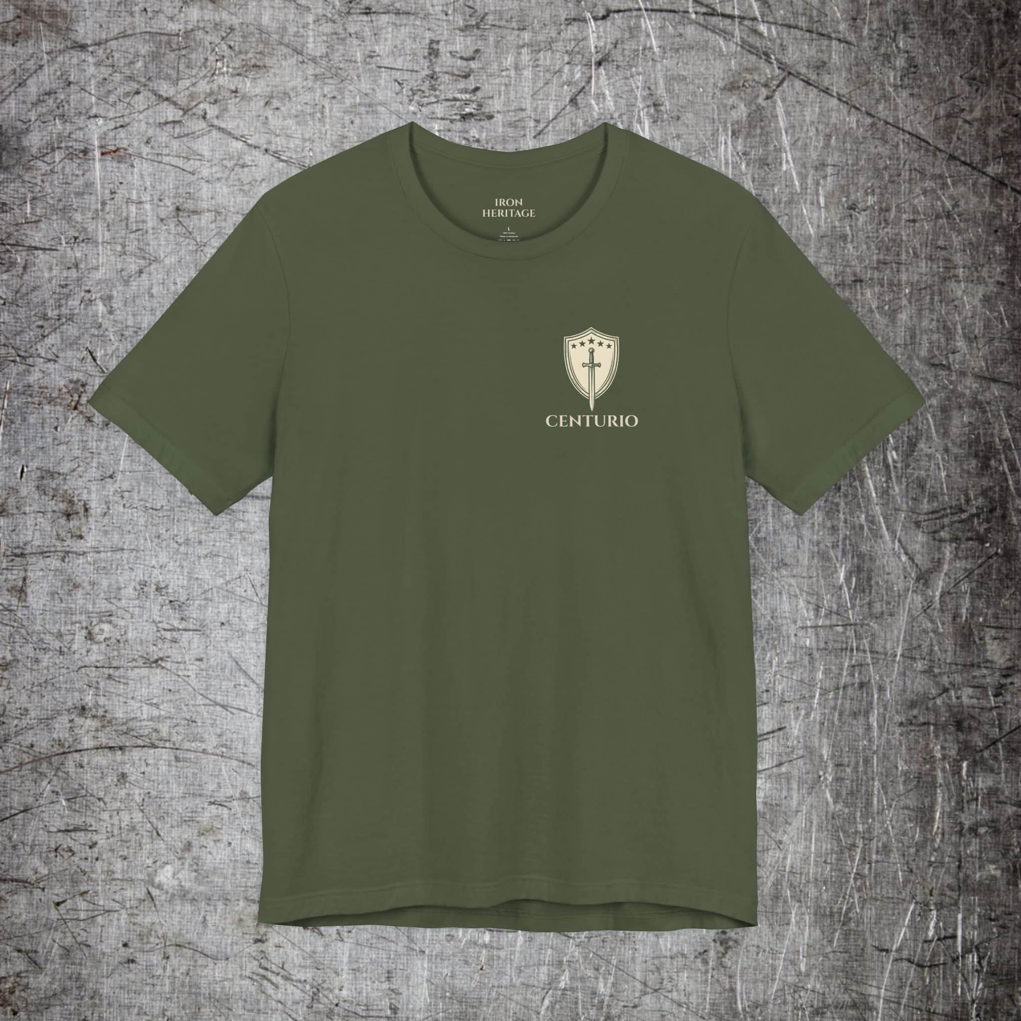 Iron Heritage T-Shirt The Centurion — Hold the Line T-Shirt