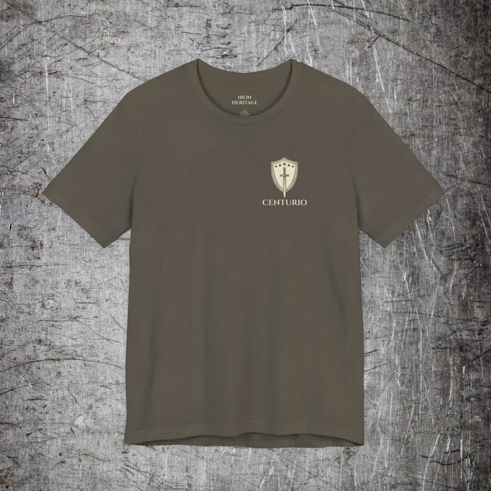 Iron Heritage T-Shirt The Centurion — Hold the Line T-Shirt