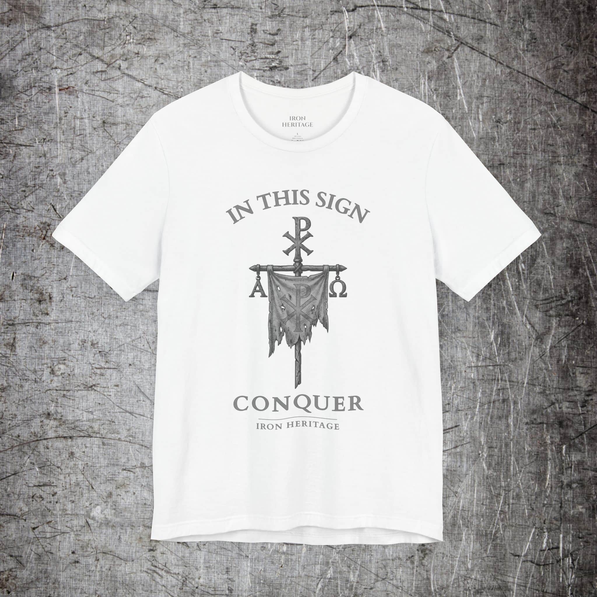 Iron Heritage T-Shirt White / S The Labarum T-Shirt