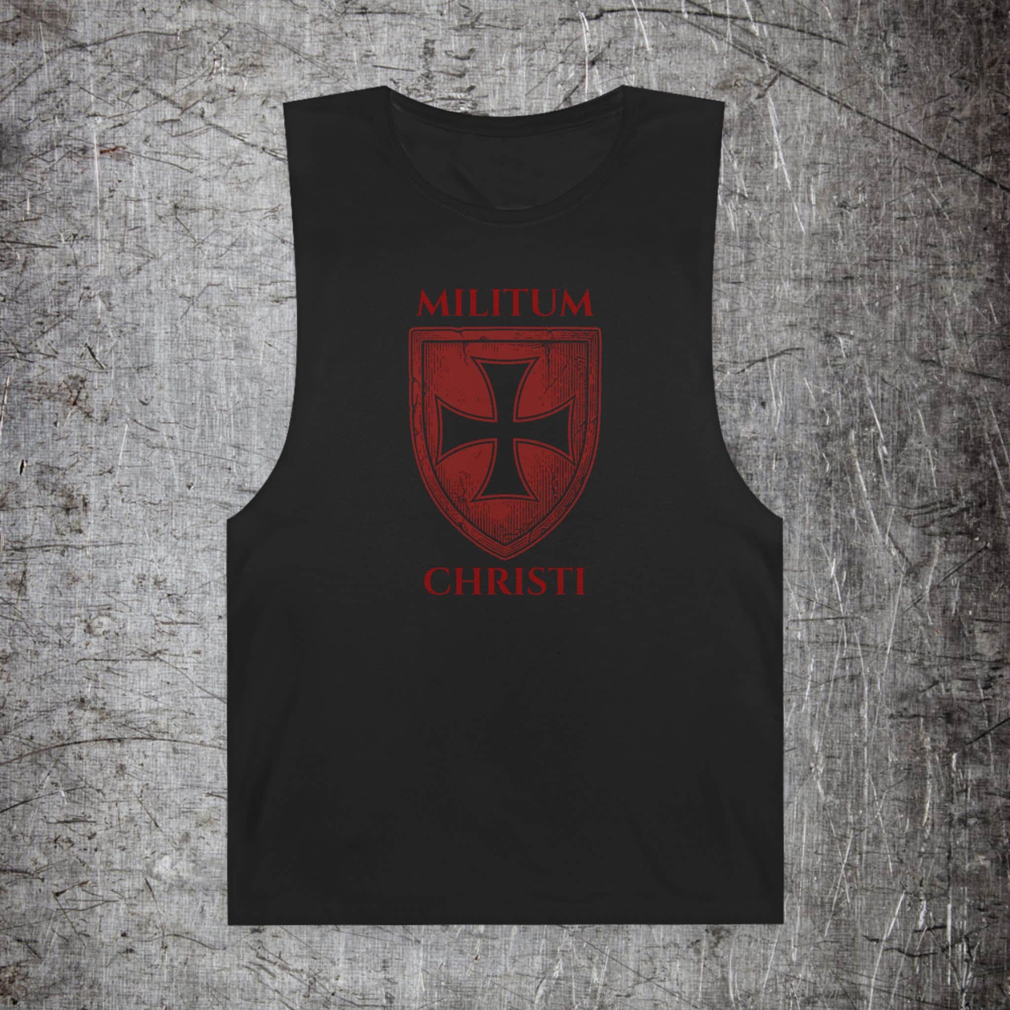 Iron Heritage Tank Top Black / XS Militum Christi Tank
