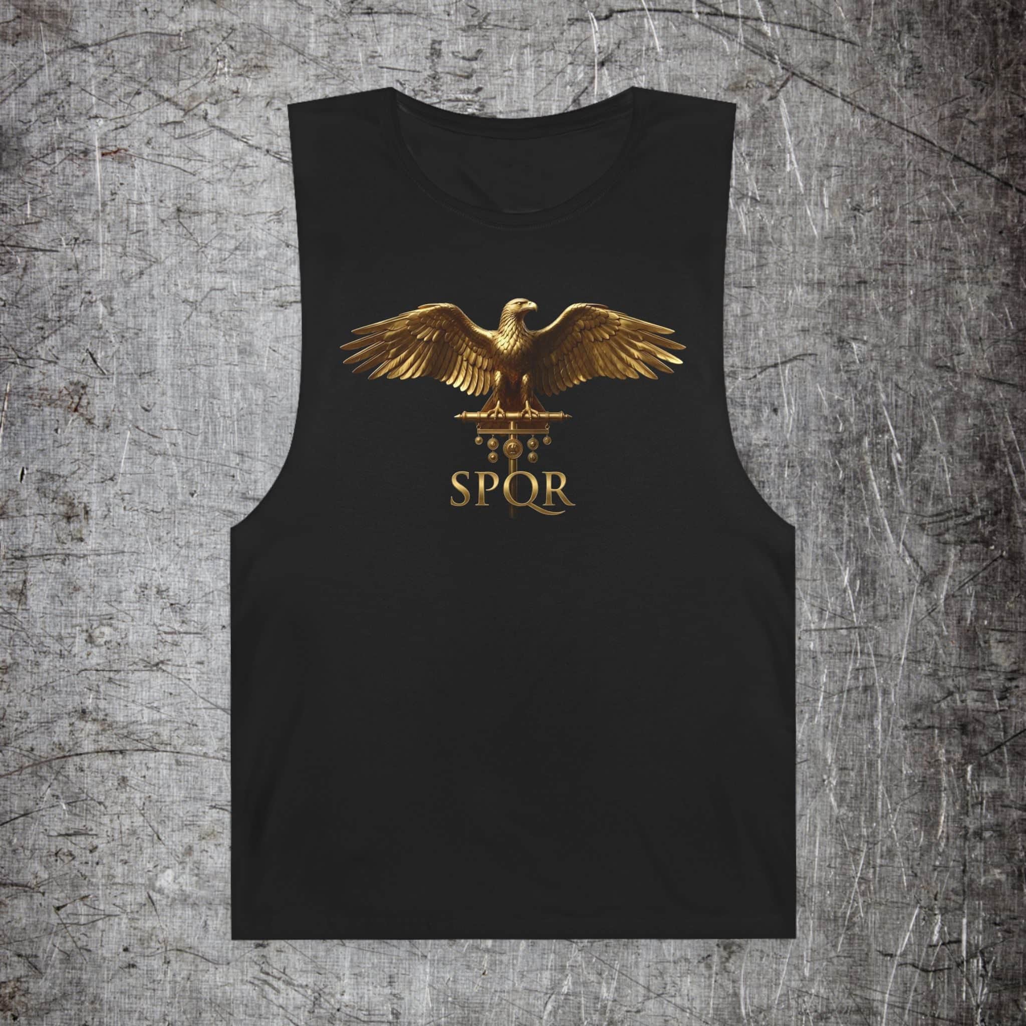Iron Heritage Tank Top Black / XS The Aquila Tank