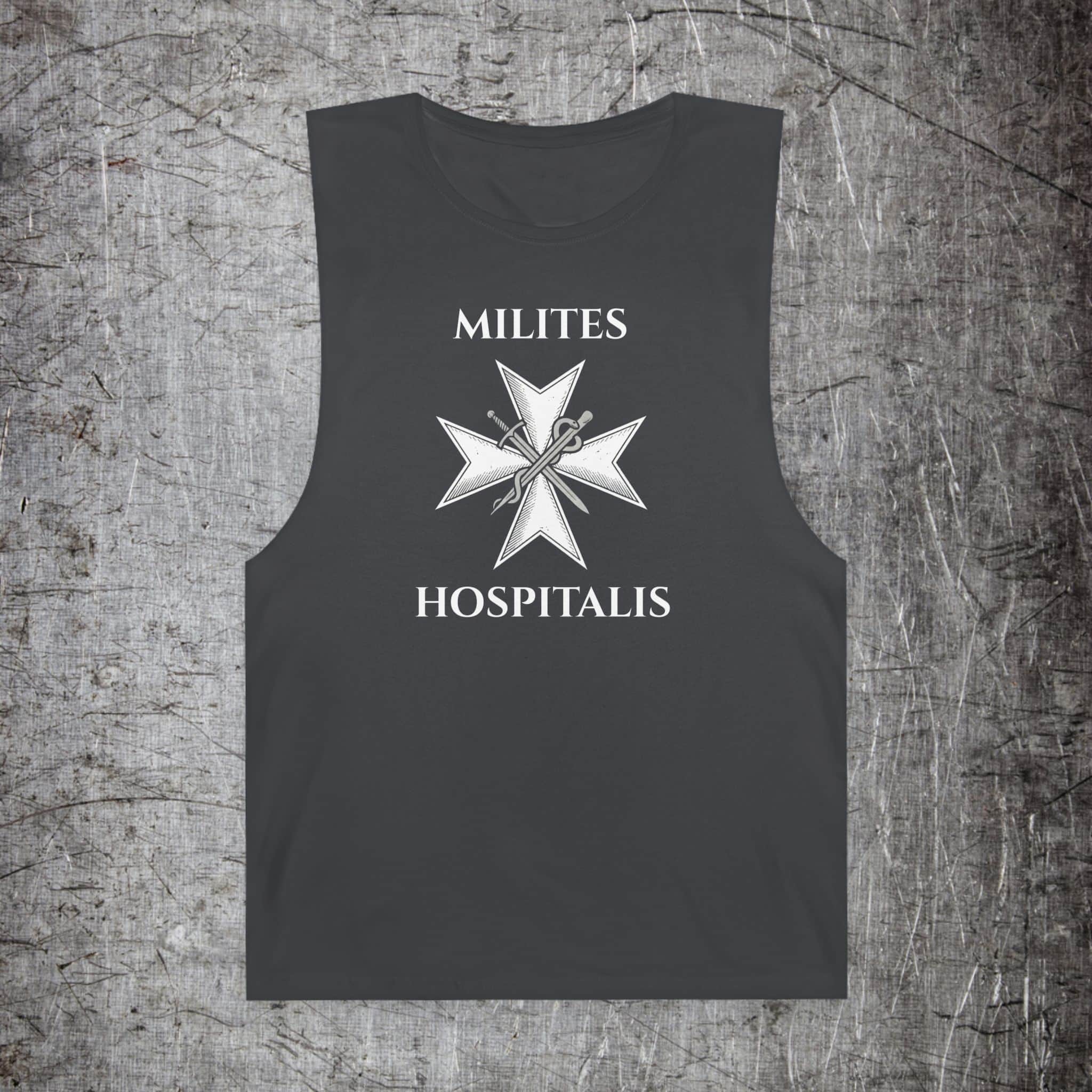 Iron Heritage Tank Top Coal / XS Knights Hospitaller Tank