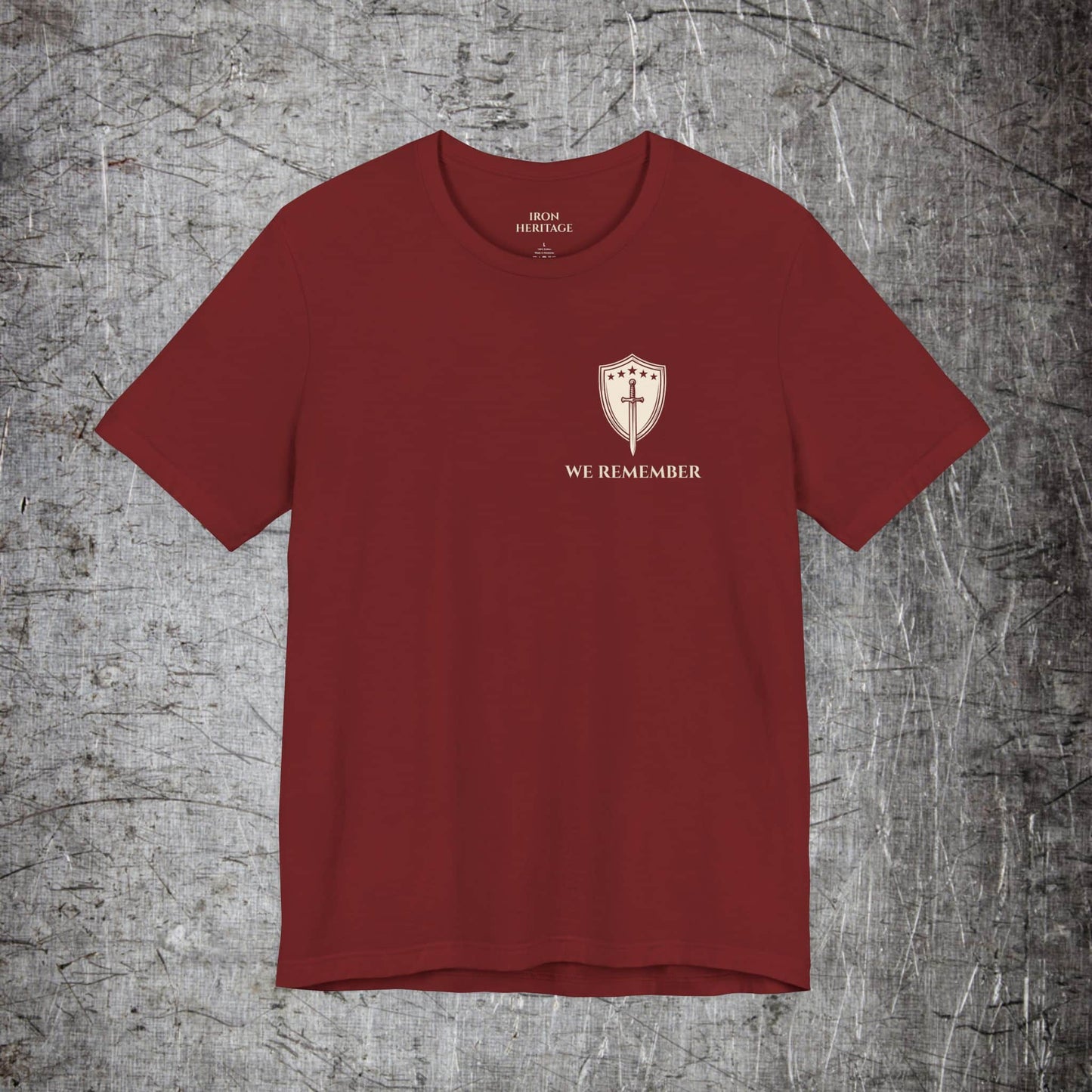 Printify T-Shirt We Remember Memorial T‑Shirt