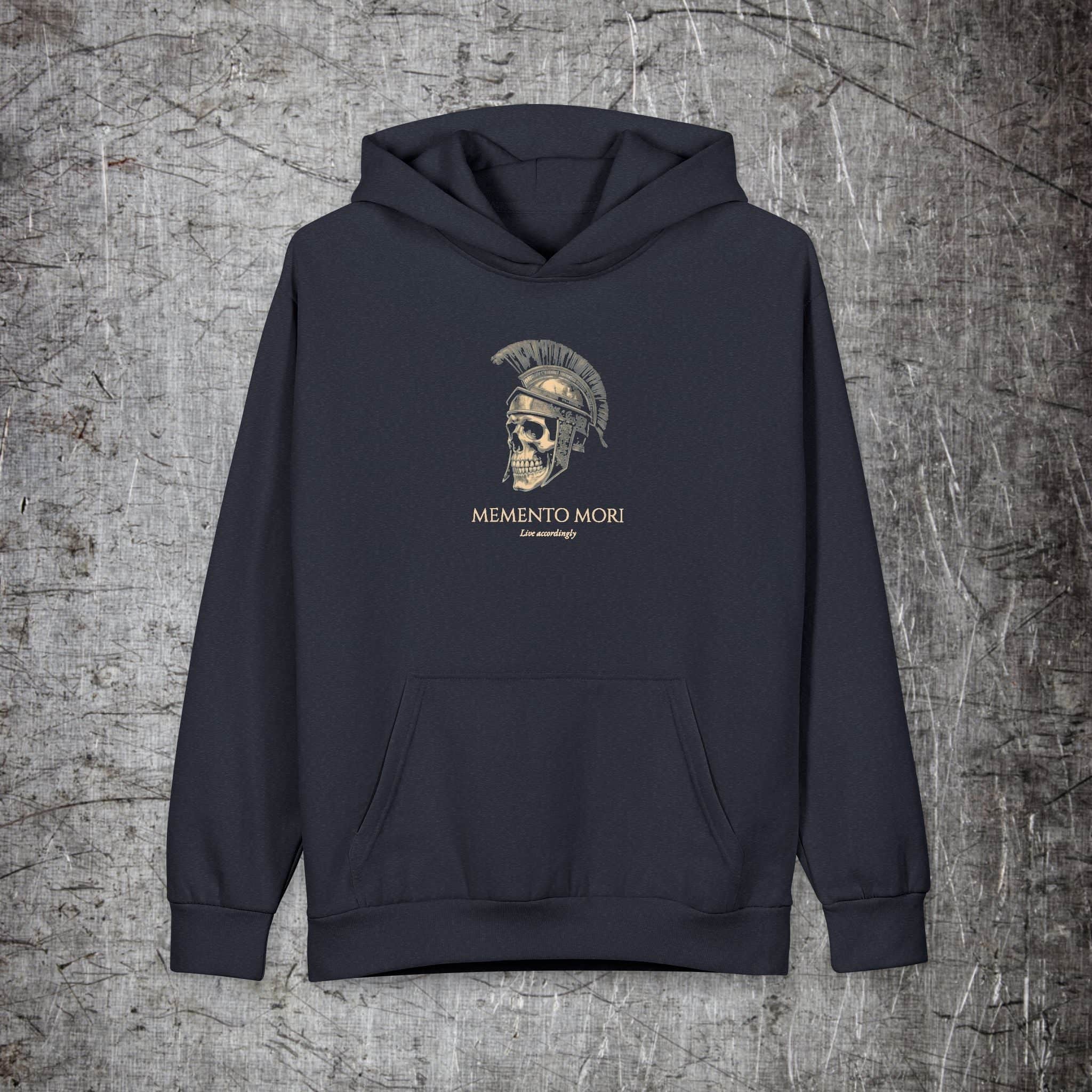 Iron Heritage Hoodie S / Navy MEMENTO MORI — Live Accordingly Hoodie