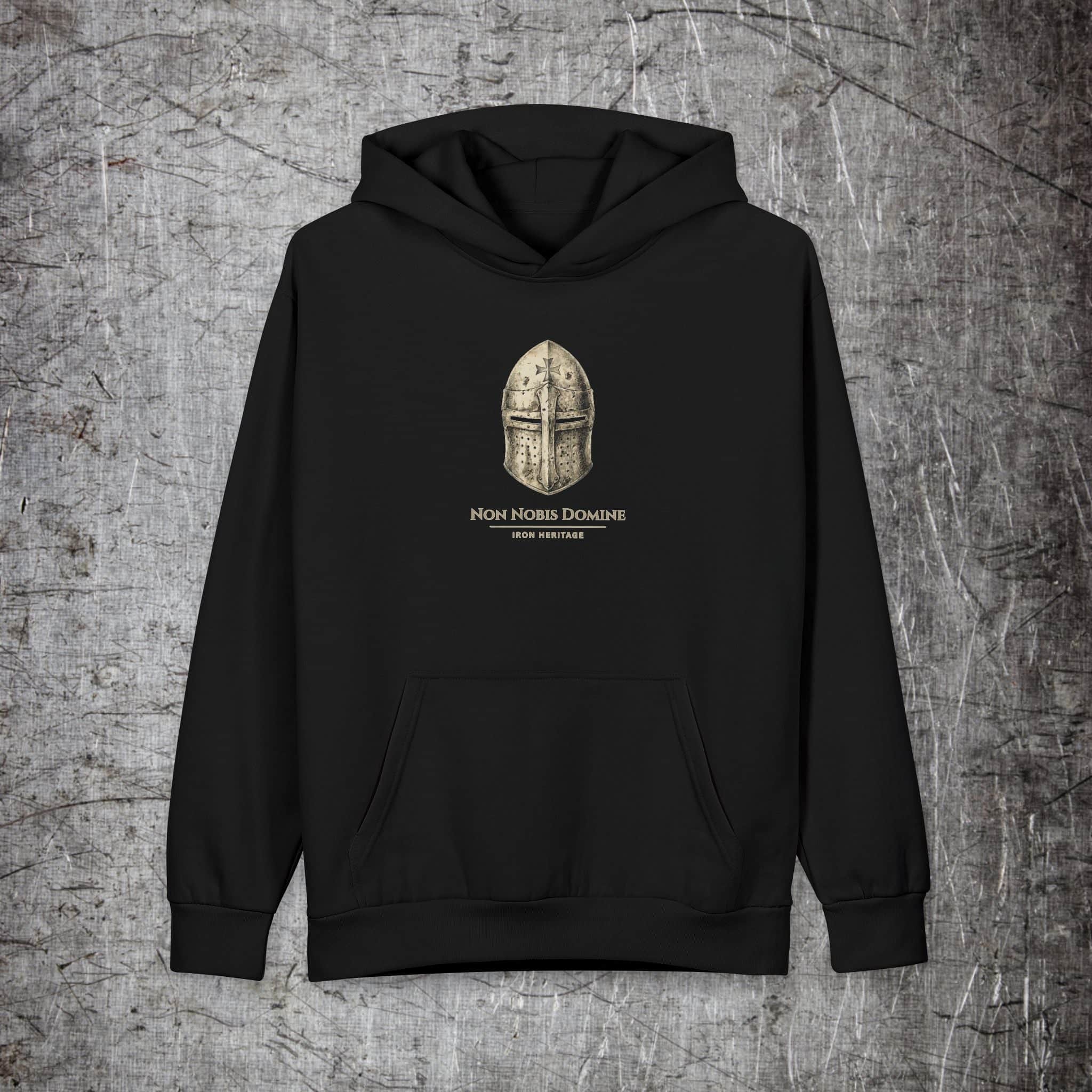Iron Heritage Hoodie XS / Black The Last Templar Hoodie