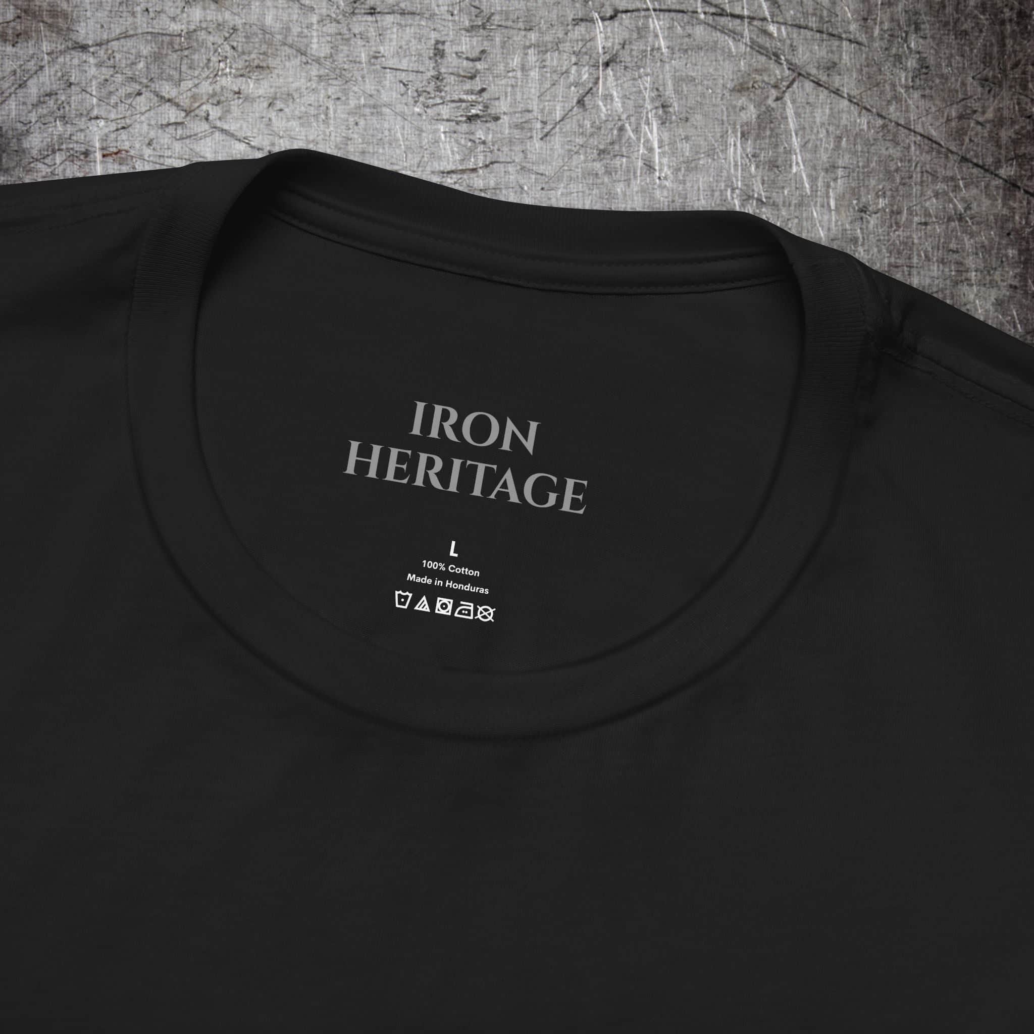 Iron Heritage T-Shirt Be One. — Marcus Aurelius T-Shirt