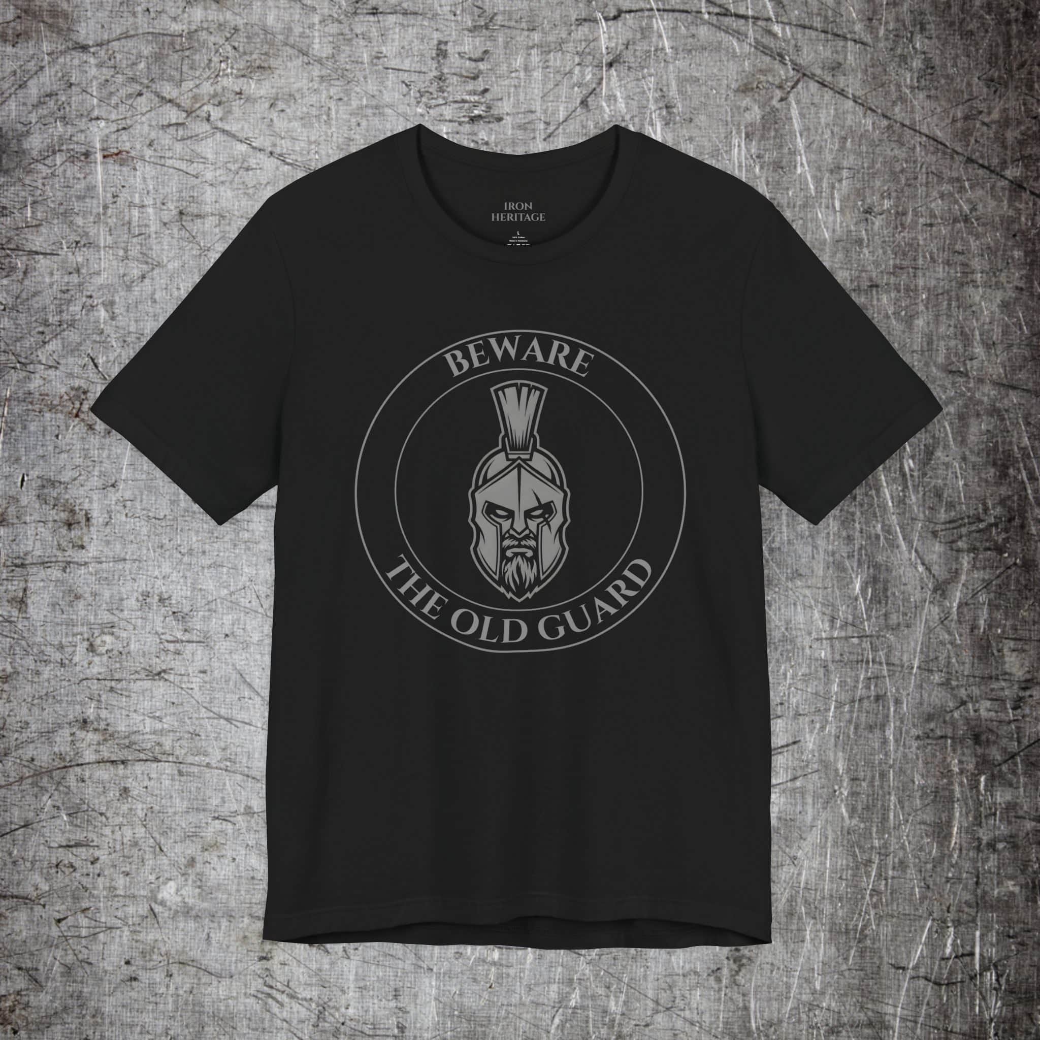 Iron Heritage T-Shirt Black / S Beware The Old Guard T-Shirt