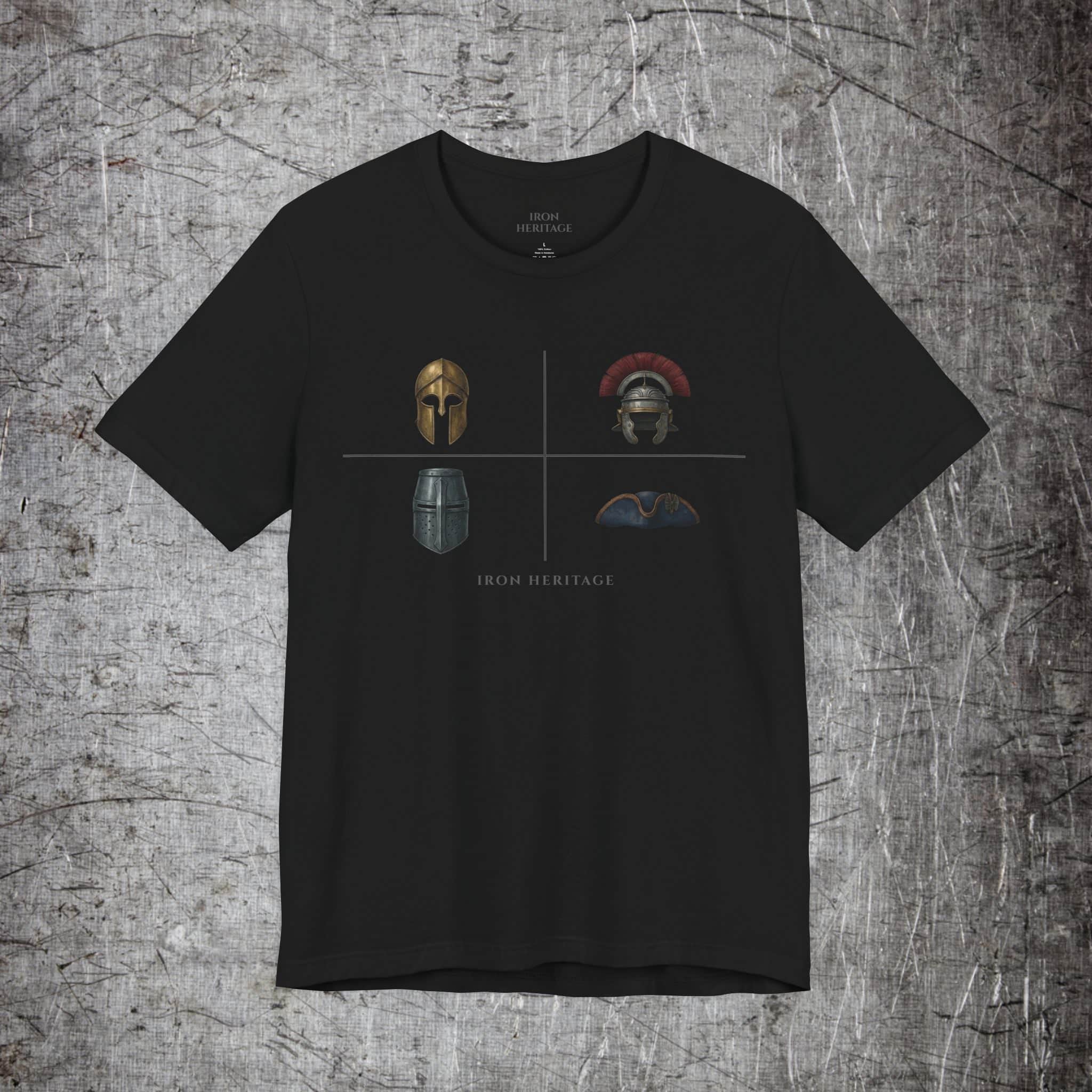 Iron Heritage T-Shirt Black / S Heritage Grid T-Shirt