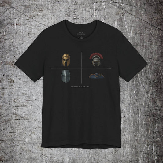 Iron Heritage T-Shirt Black / S Heritage Grid T-Shirt