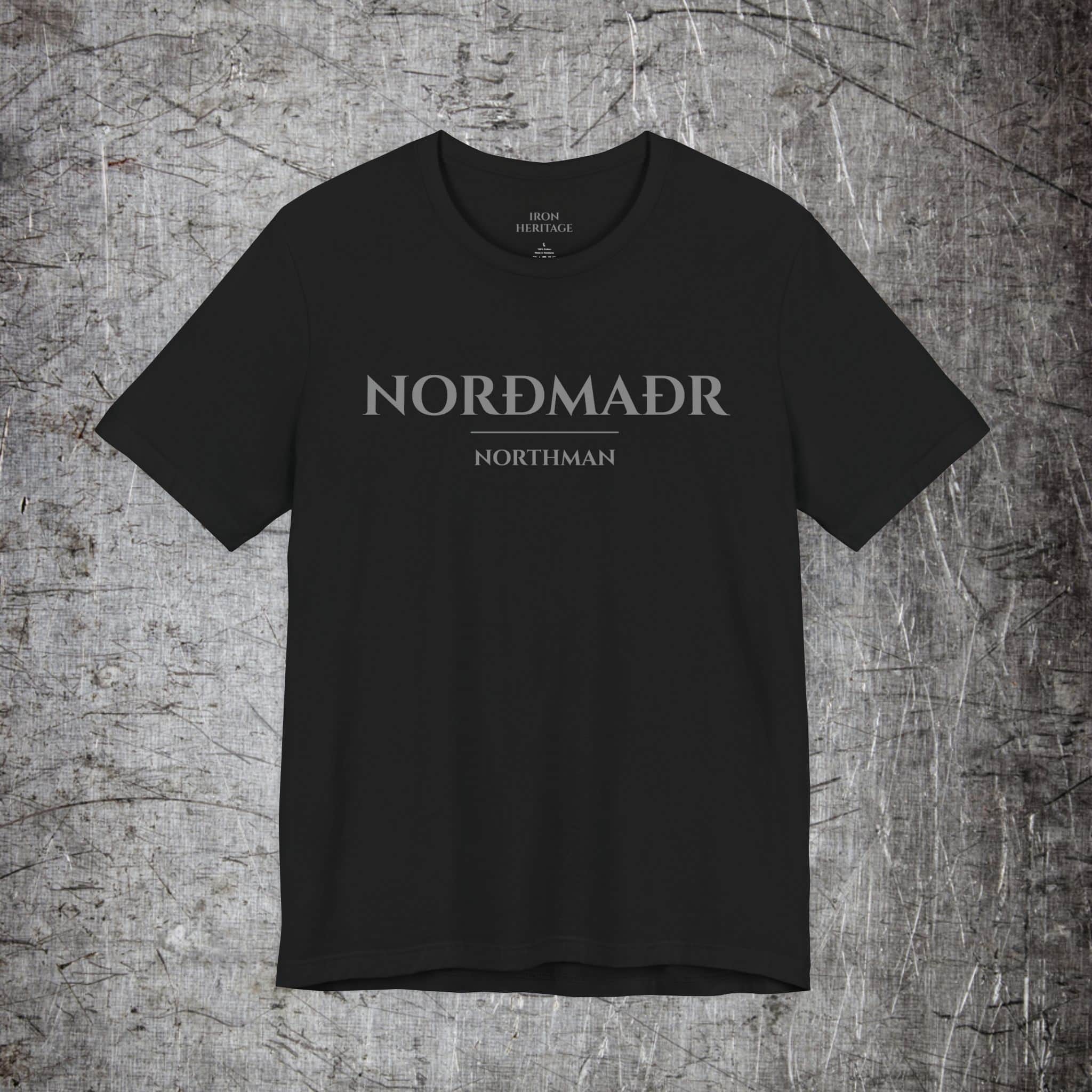 Iron Heritage T-Shirt Black / S Nordmadr Northman T-Shirt