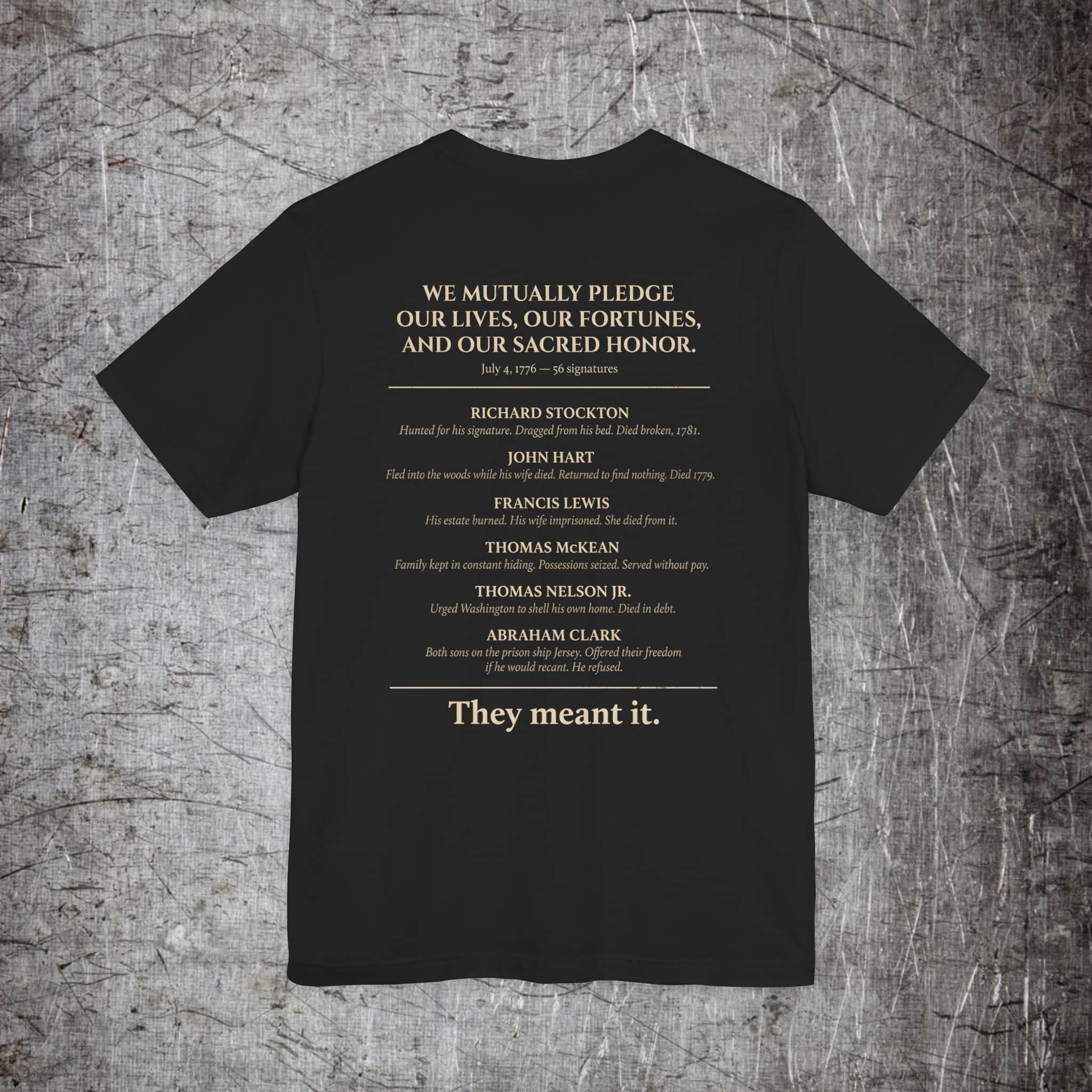 Iron Heritage T-Shirt Black / S Sacred Honor T‑Shirt