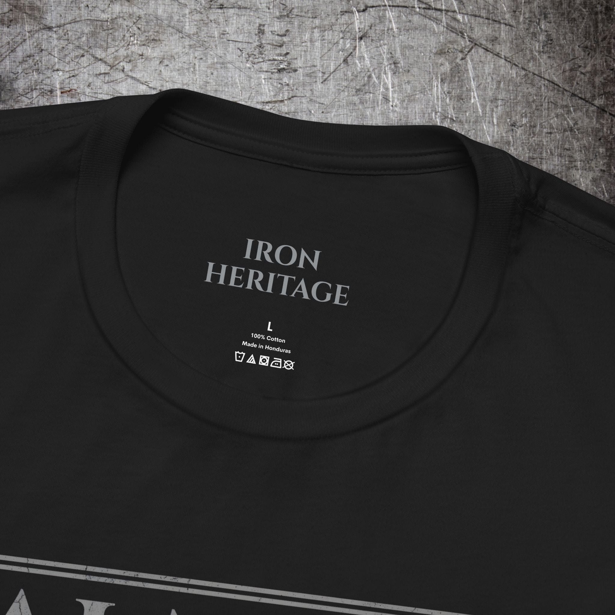 Iron Heritage T-Shirt Calm Men Win Wars T-Shirt