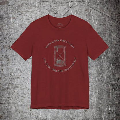 Iron Heritage T-Shirt Cardinal / S Time Already Swallowed T-Shirt