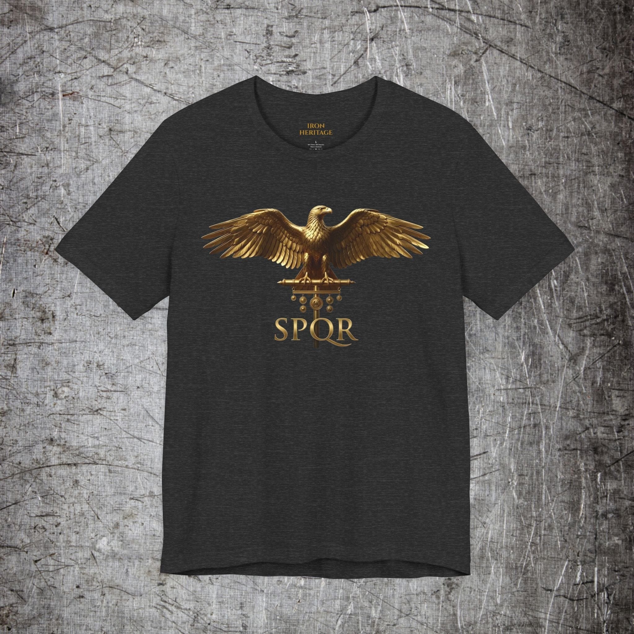 Iron Heritage T-Shirt Dark Grey Heather / S The Aquila T-Shirt