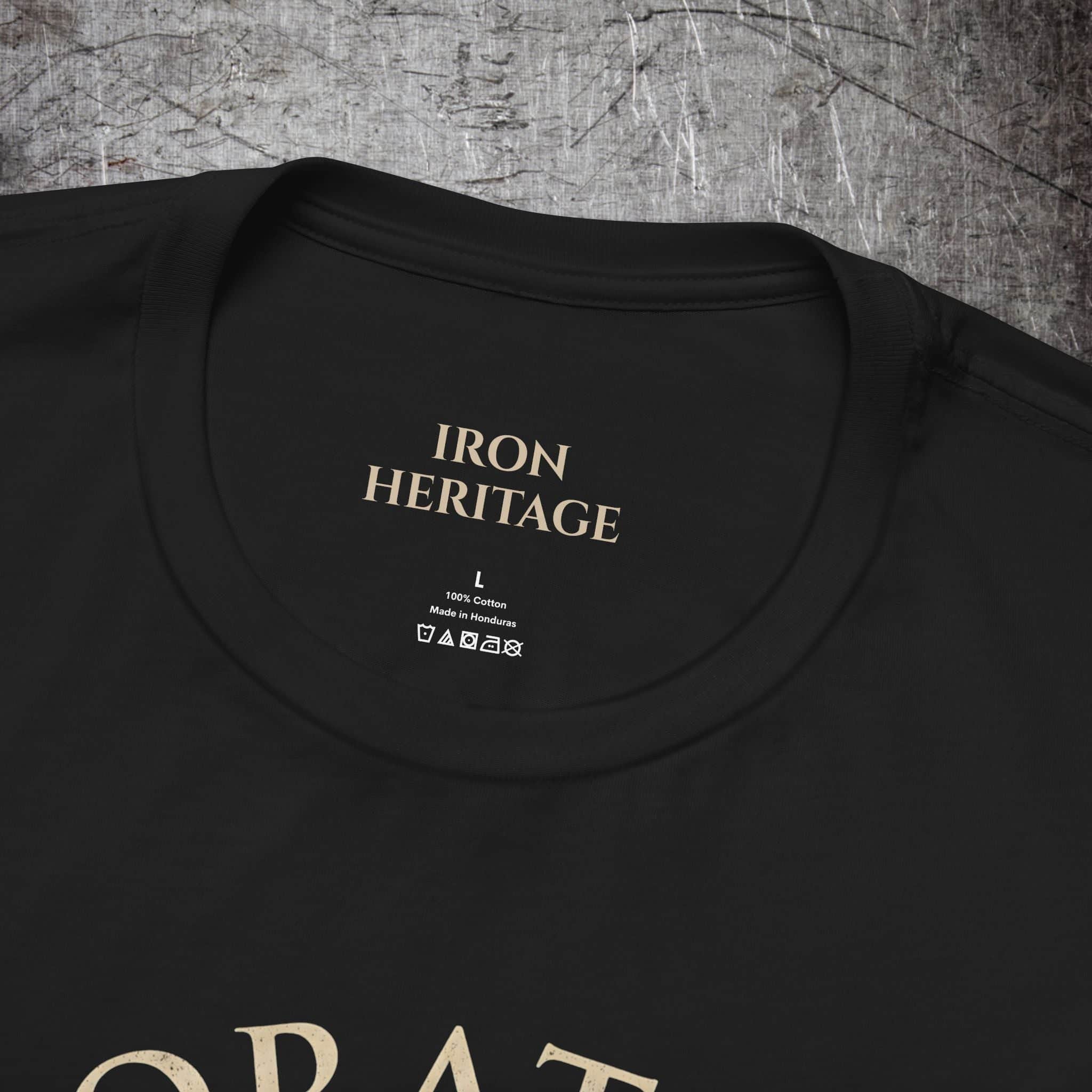 Iron Heritage T-Shirt Horatius Roman Warrior T-Shirt