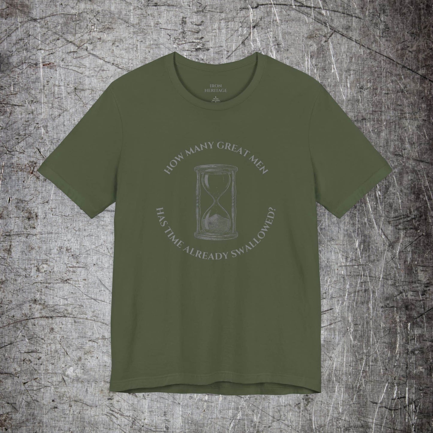 Iron Heritage T-Shirt Military Green / S Time Already Swallowed T-Shirt