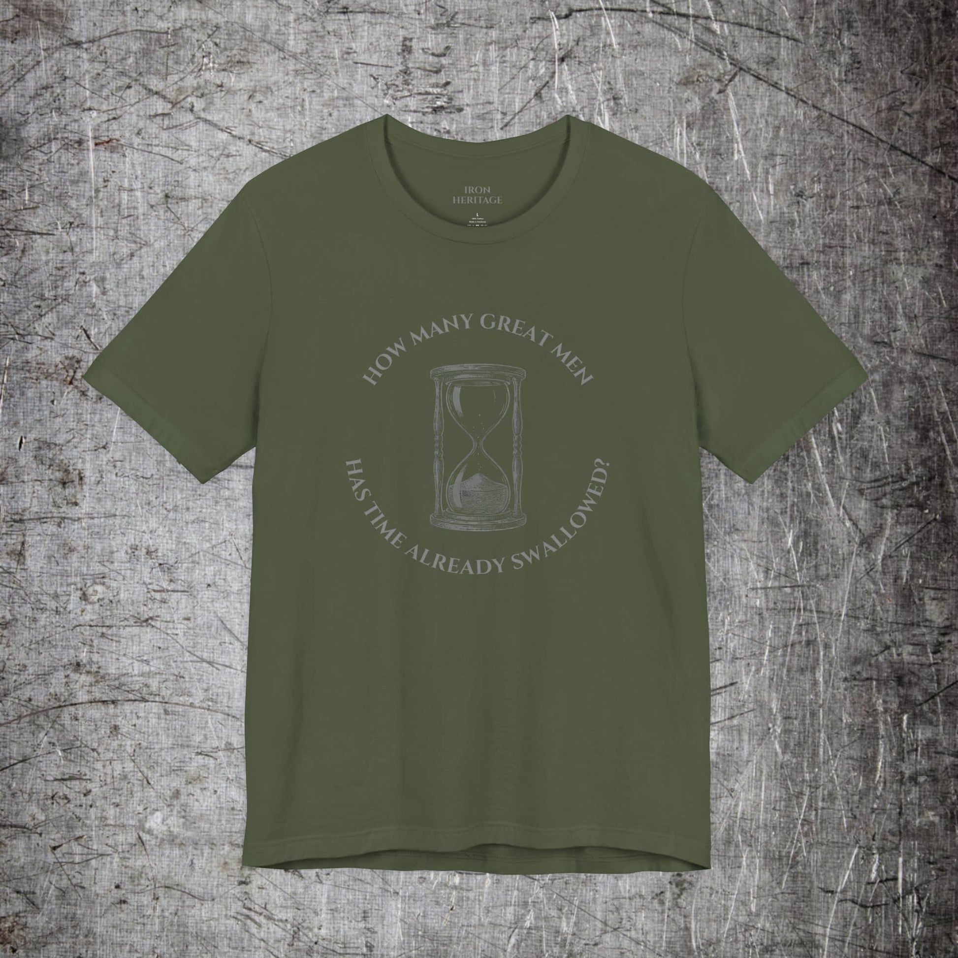 Iron Heritage T-Shirt Military Green / S Time Already Swallowed T-Shirt