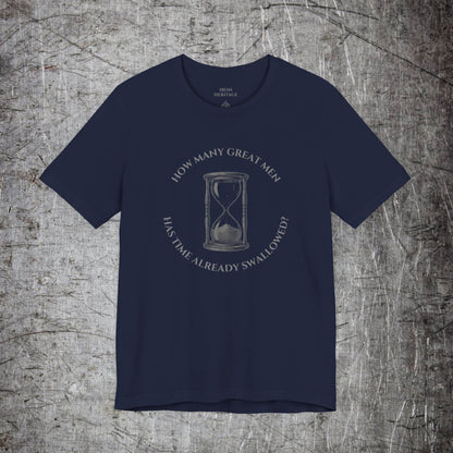 Iron Heritage T-Shirt Navy / S Time Already Swallowed T-Shirt