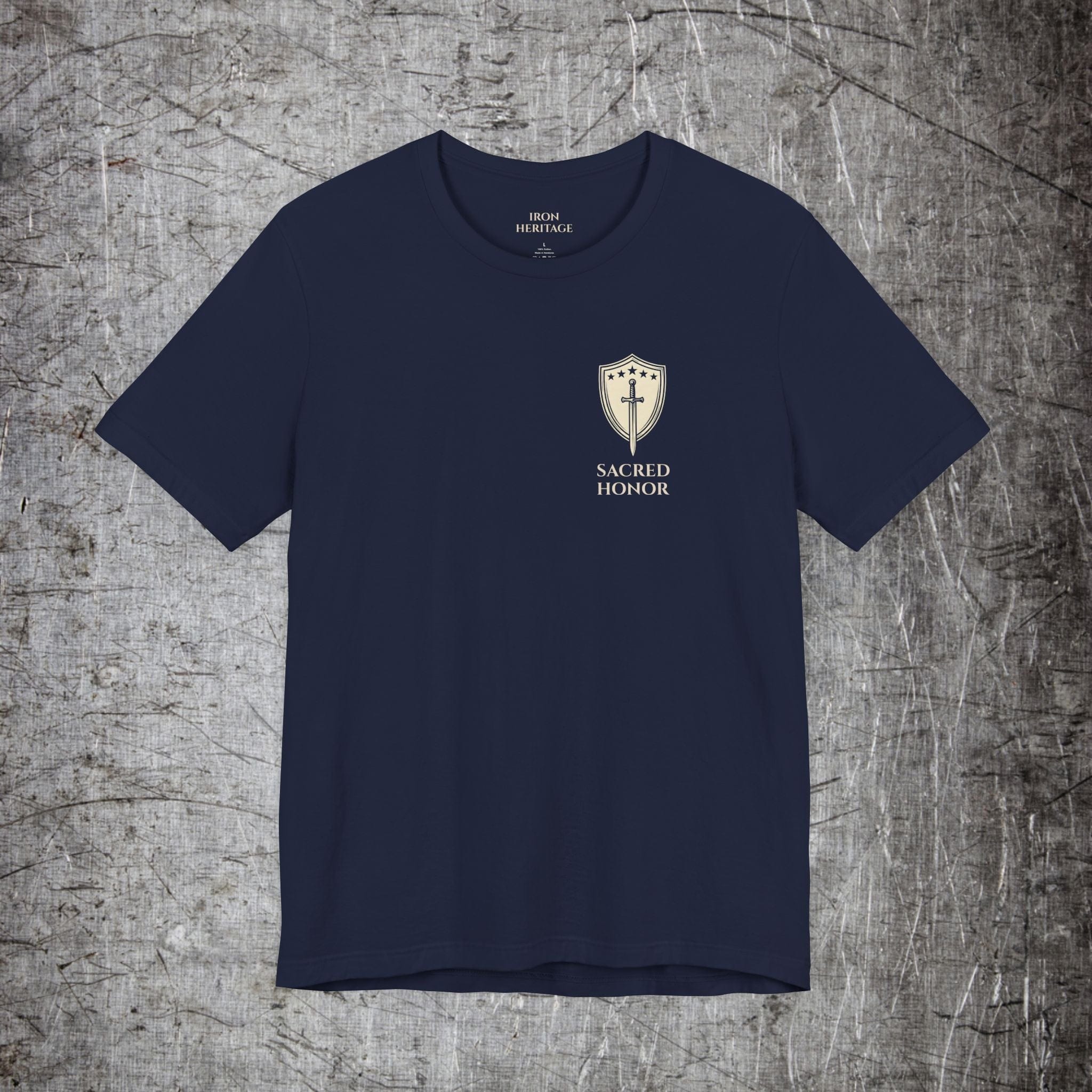 Iron Heritage T-Shirt Sacred Honor T‑Shirt