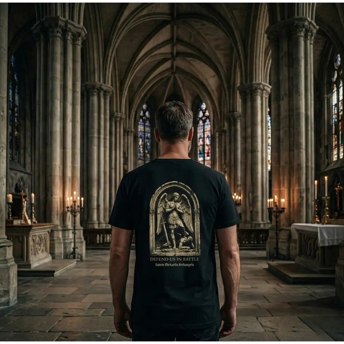 Iron Heritage T-Shirt Saint Michael T-Shirt
