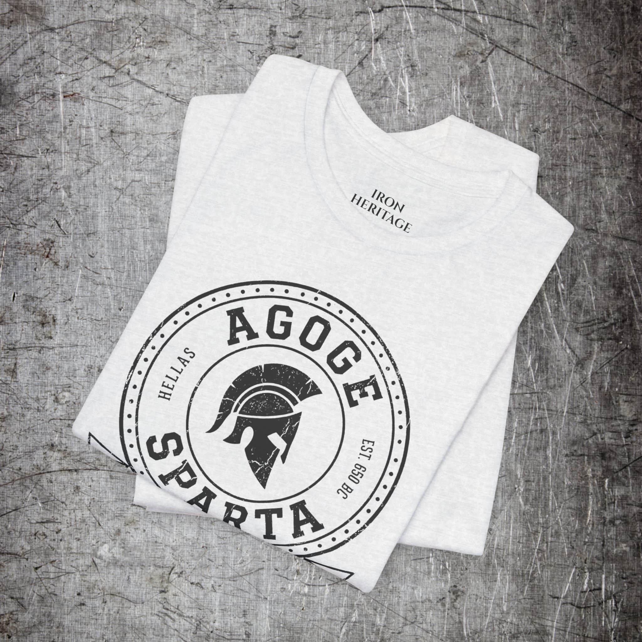 Iron Heritage T-Shirt Spartan Agoge Collegiate T-Shirt