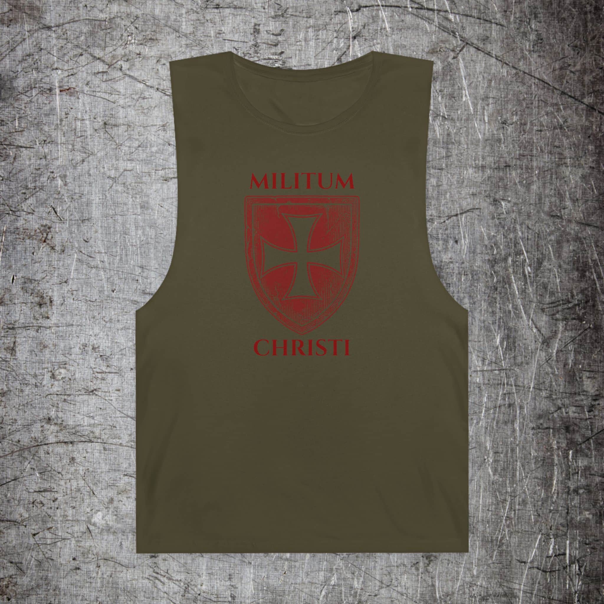 Iron Heritage Tank Top Army / XS Militum Christi Tank