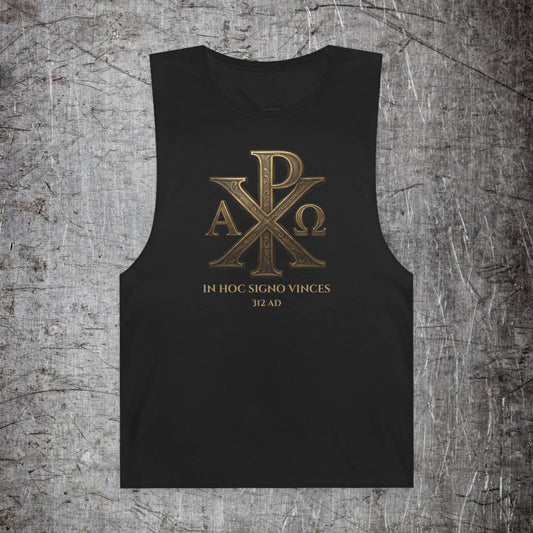 Iron Heritage Tank Top Black / XS Constantine — In Hoc Signo Vinces Tank