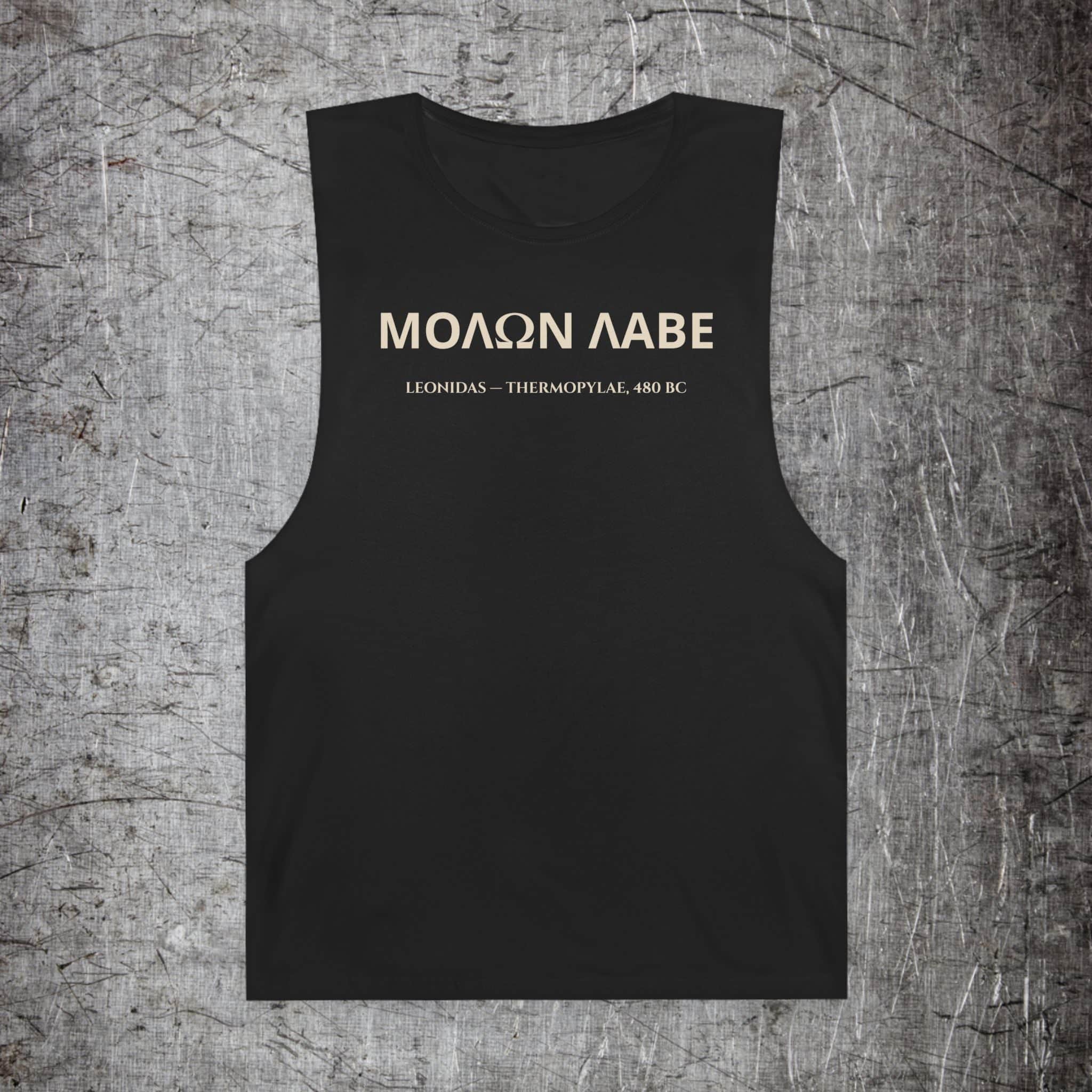 Iron Heritage Tank Top Black / XS Molon Labe Tank