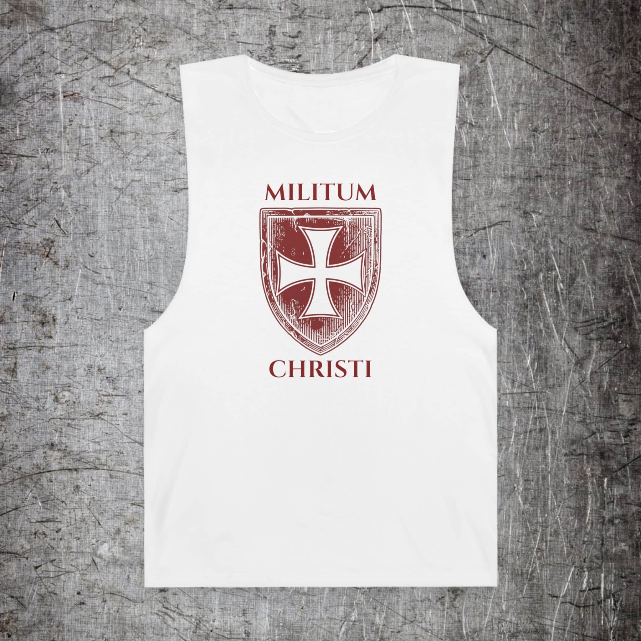 Iron Heritage Tank Top White / XS Militum Christi Tank