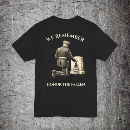 Printify T-Shirt Black / S We Remember Memorial T‑Shirt