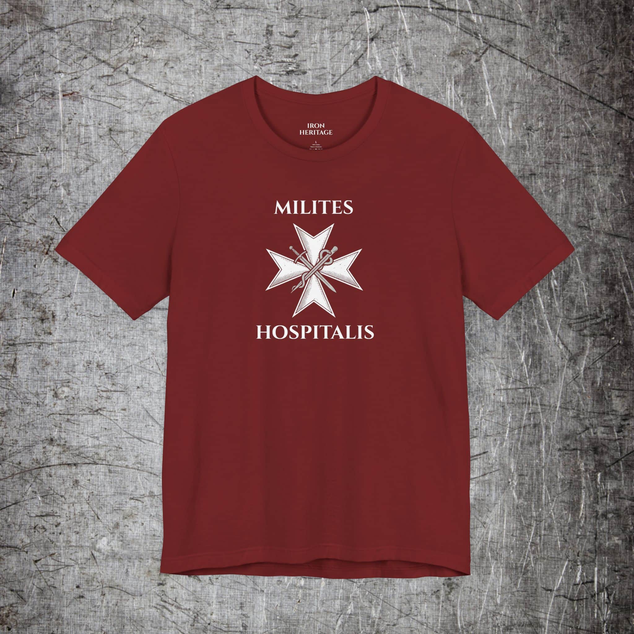 Printify T-Shirt Cardinal / S Knights Hospitaller T-Shirt