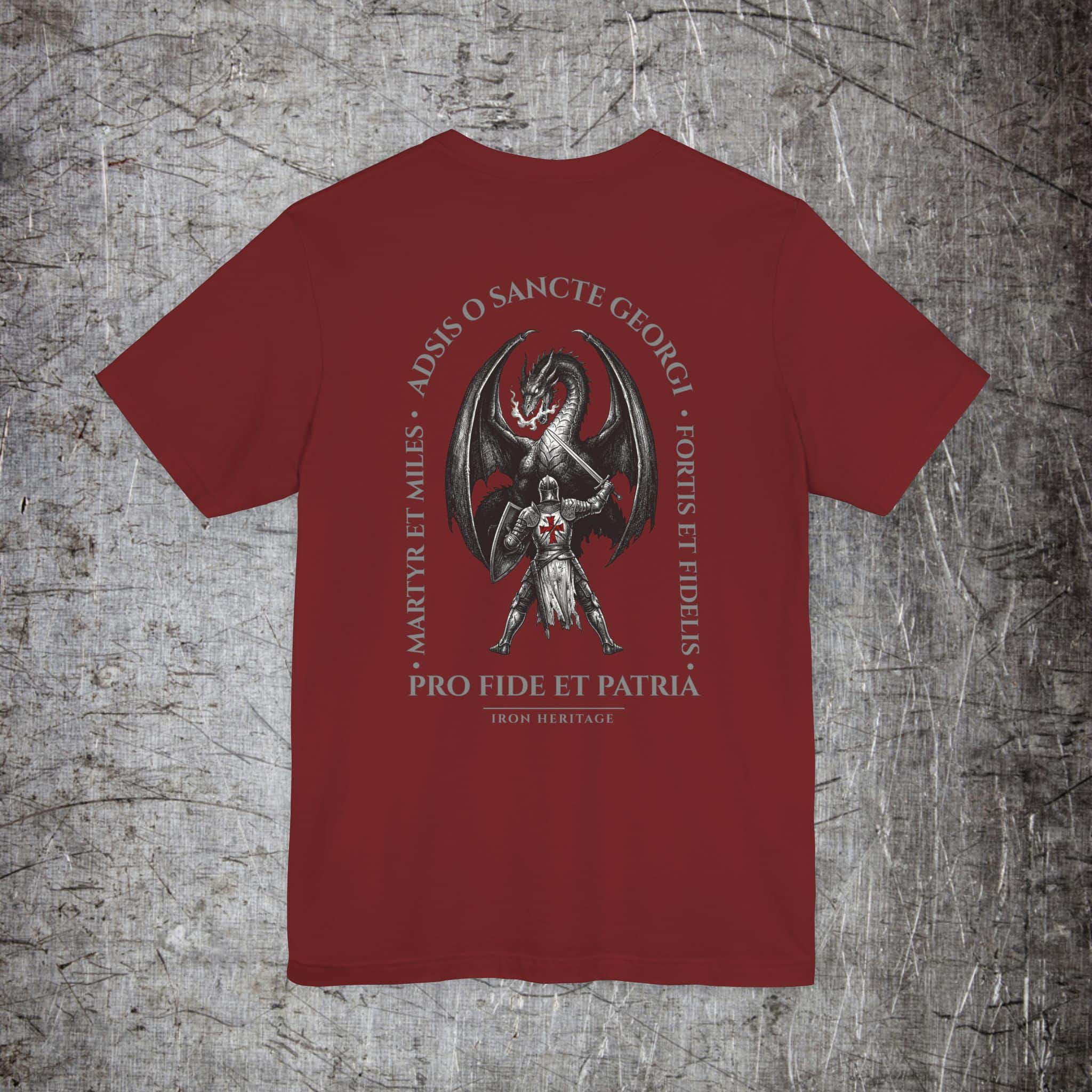 Printify T-Shirt Cardinal / S Saint George T‑Shirt