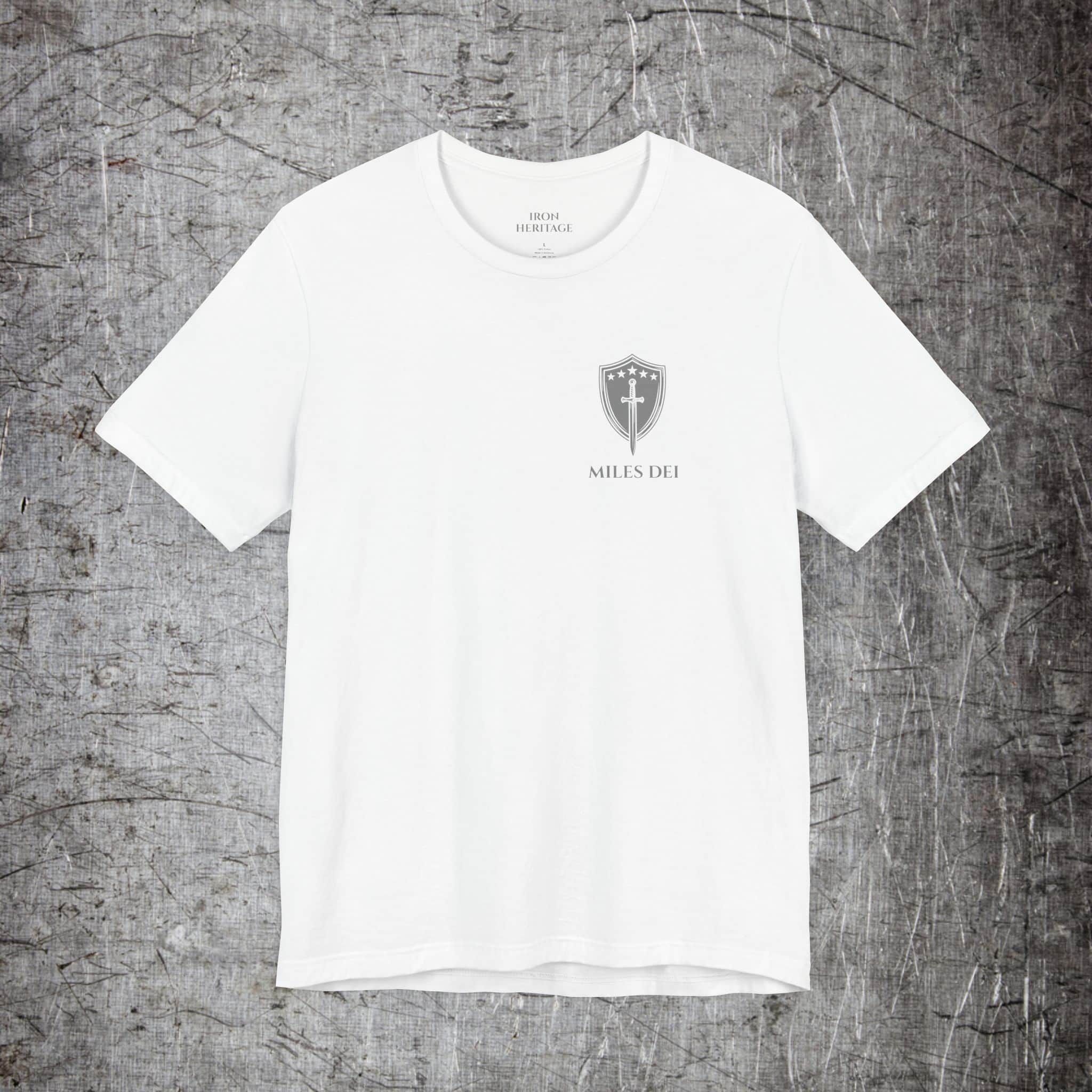 Printify T-Shirt No Peace With Evil T-Shirt